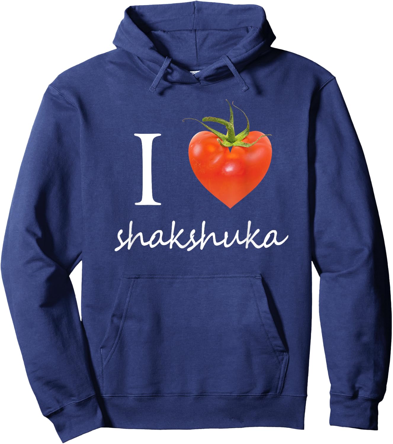 Isreal Shirt I heart Shakshuka Israeli Shirt Hoodie - Hoodie | Navy
