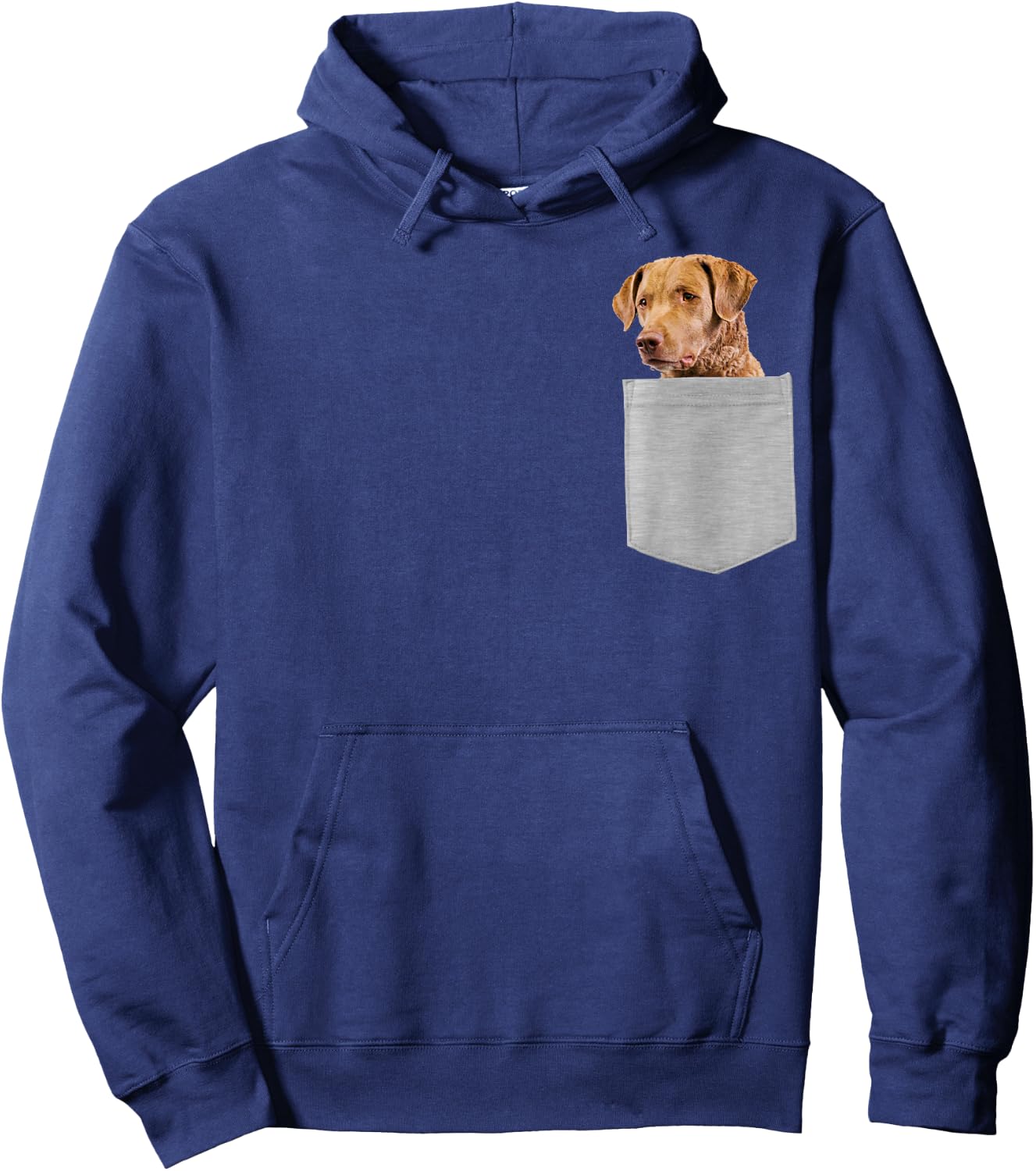 Dog in Your Pocket Chesapeake Bay Retriever Hoodie - Hoodie | Navy