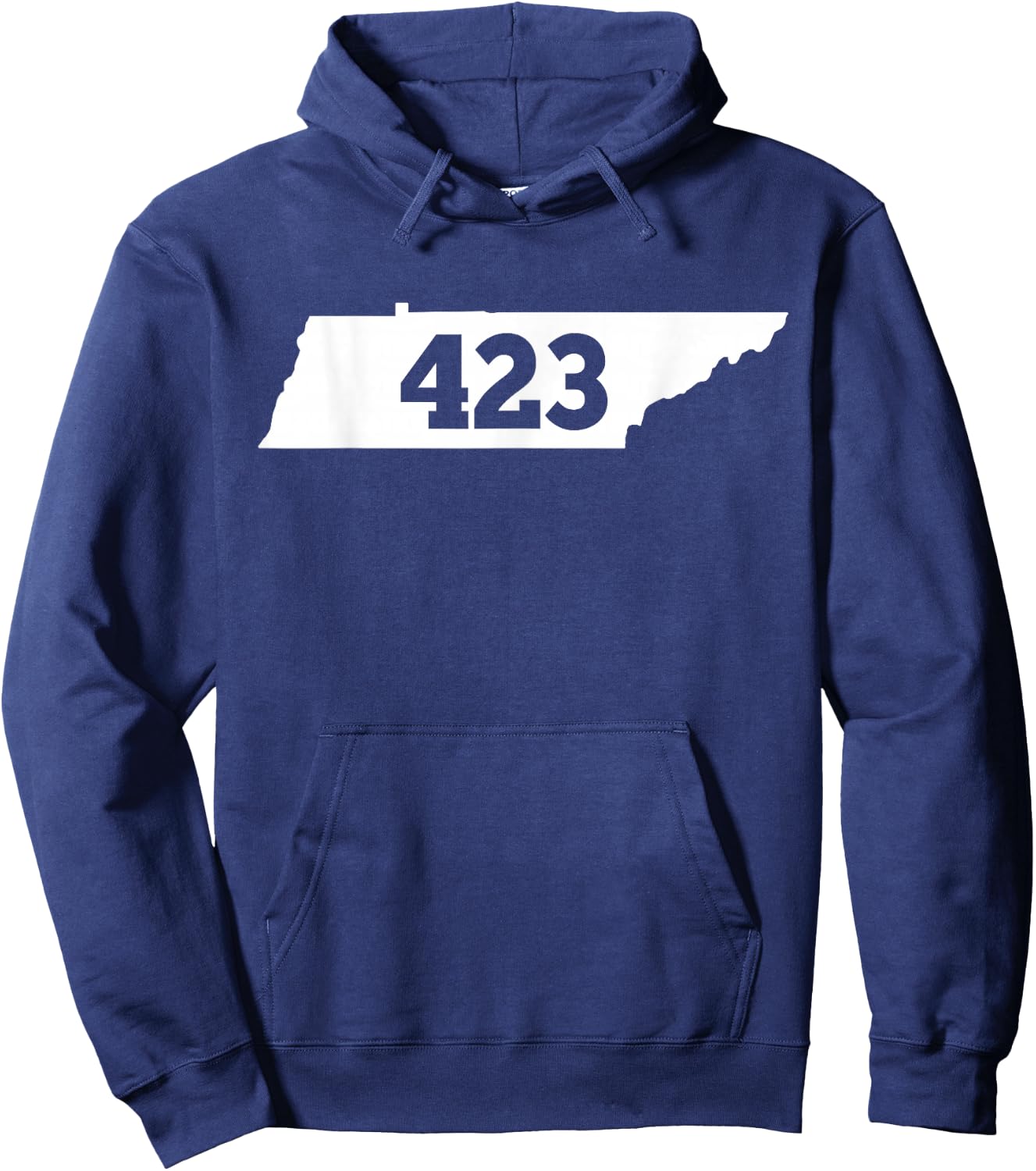 Tennessee 423 Area Code Hoodie - Hoodie | Navy