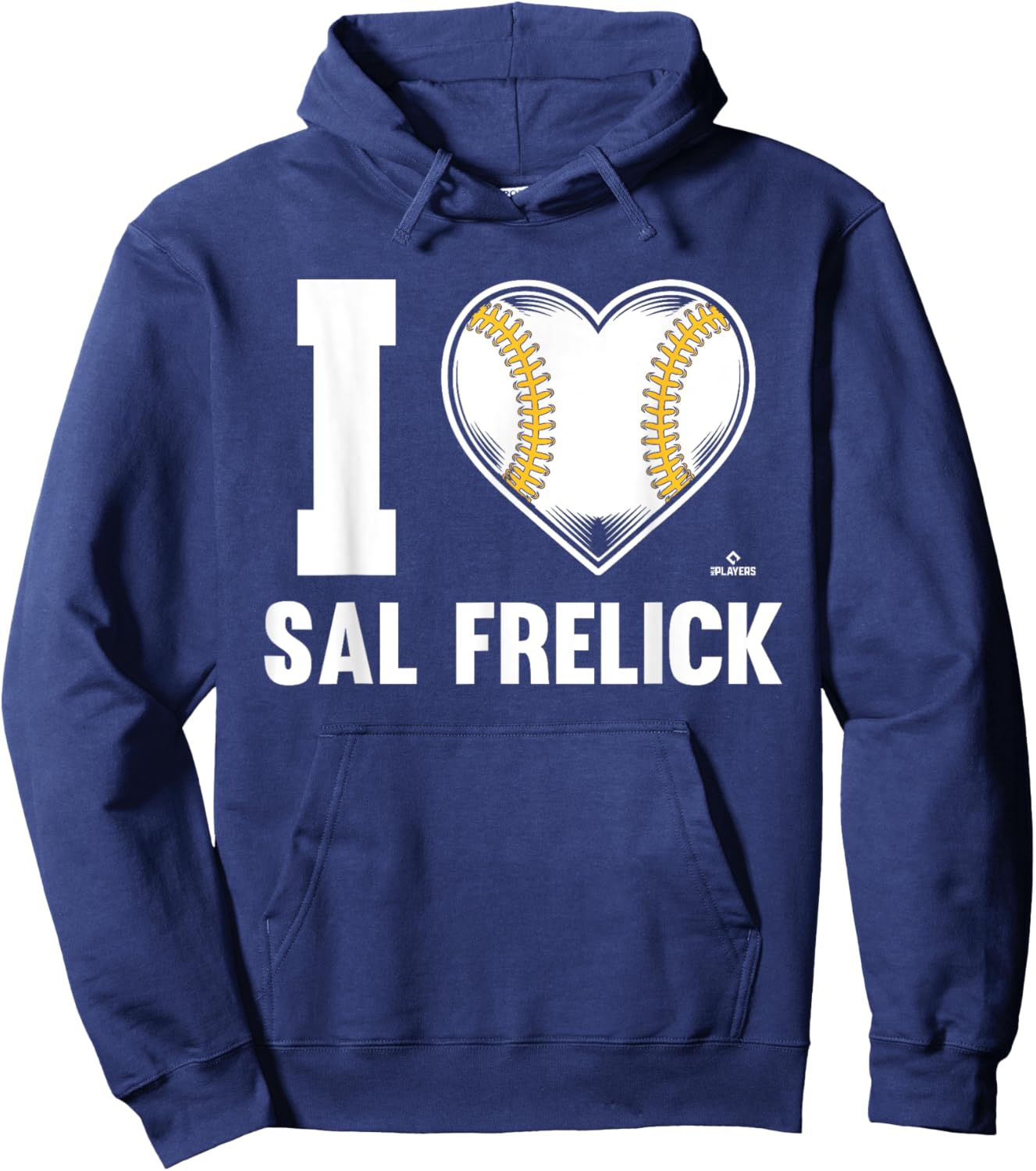 I Heart Sal Frelick Prospect Baseball Fan Gear Hoodie - Hoodie | Navy