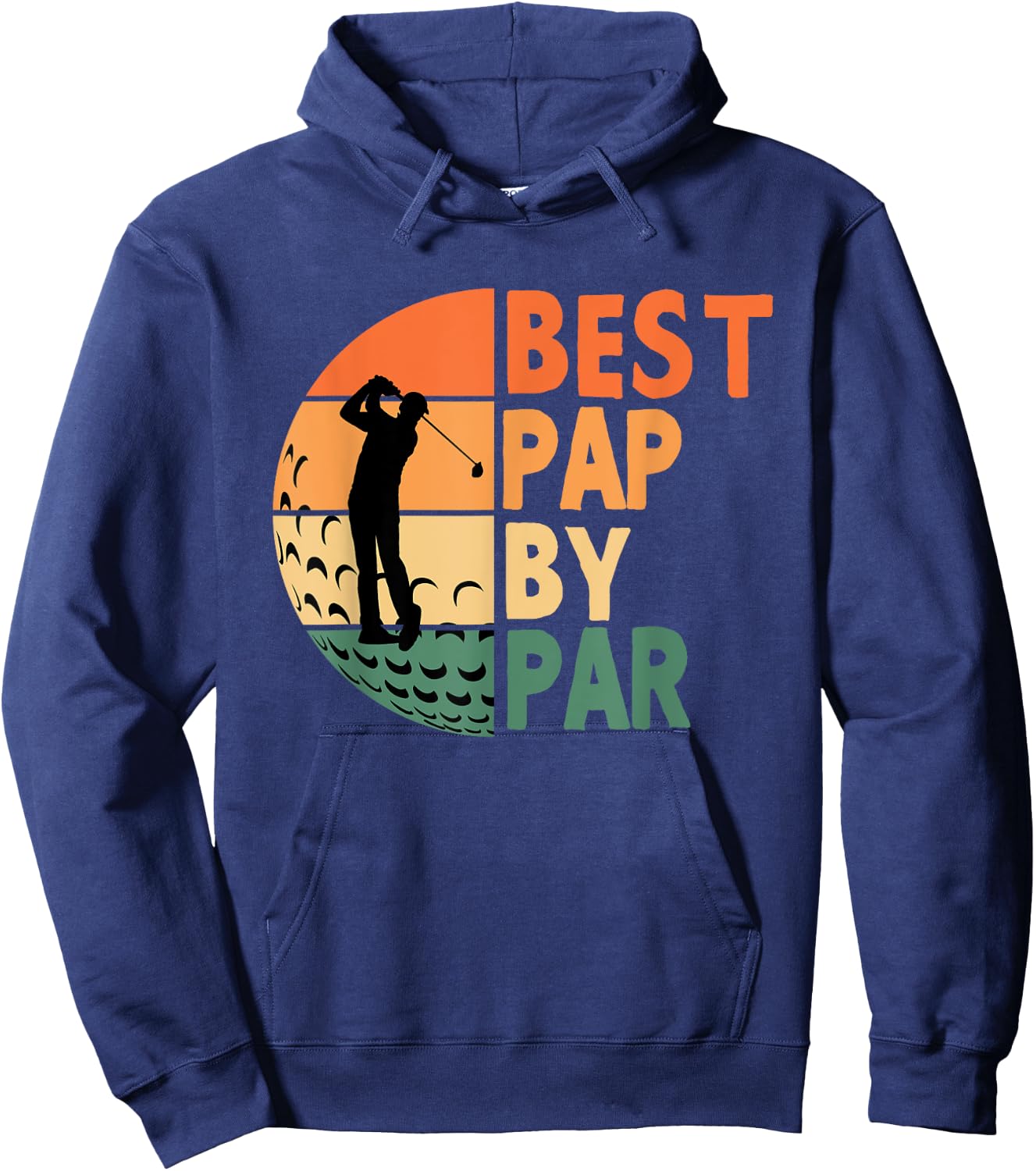 Best Pap By Par Golfing Funny Golf Golfer Hoodie - Hoodie | Navy