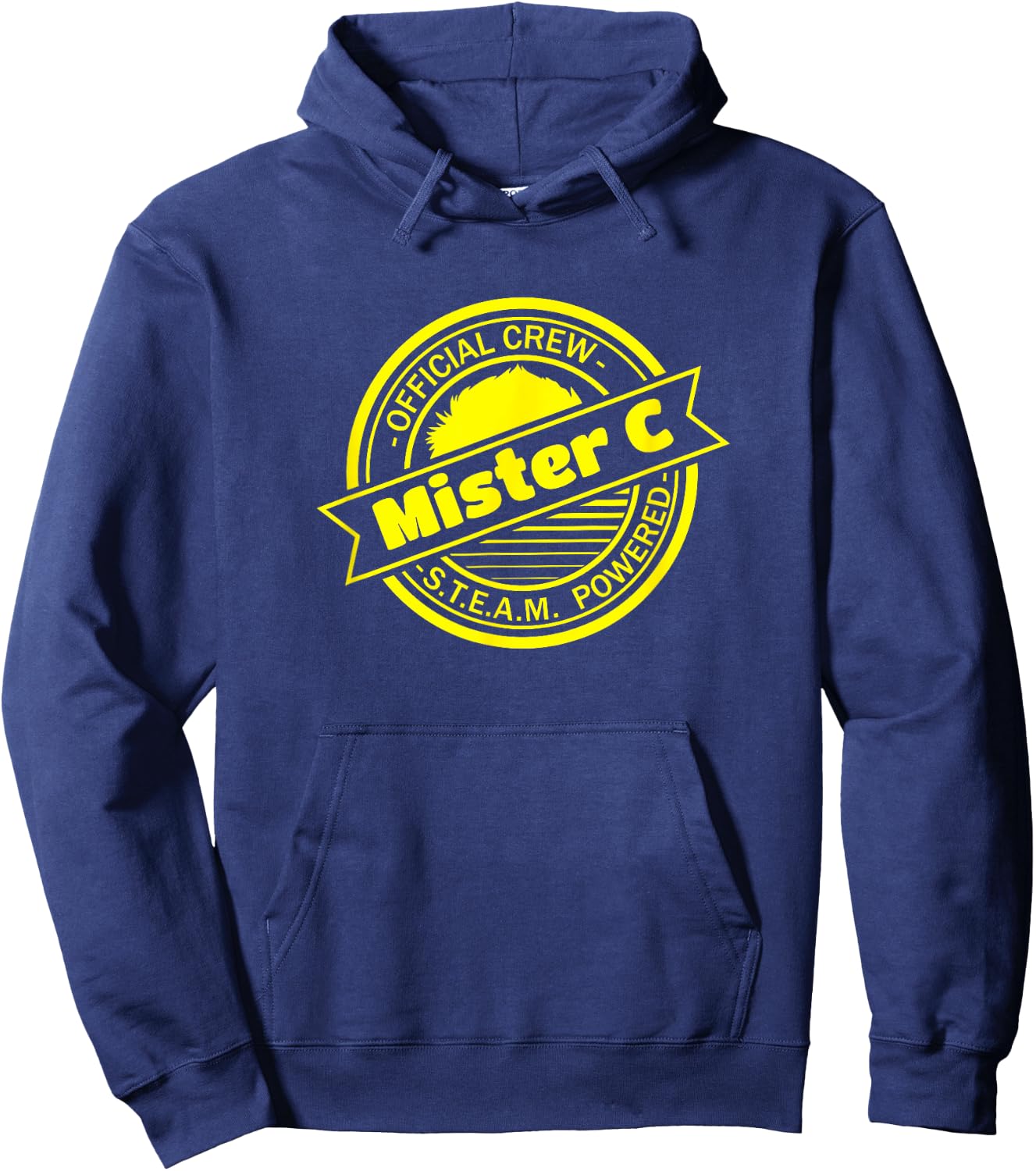 Mister C Official Crew STEAM Powered Hoodie - Hoodie | Navy