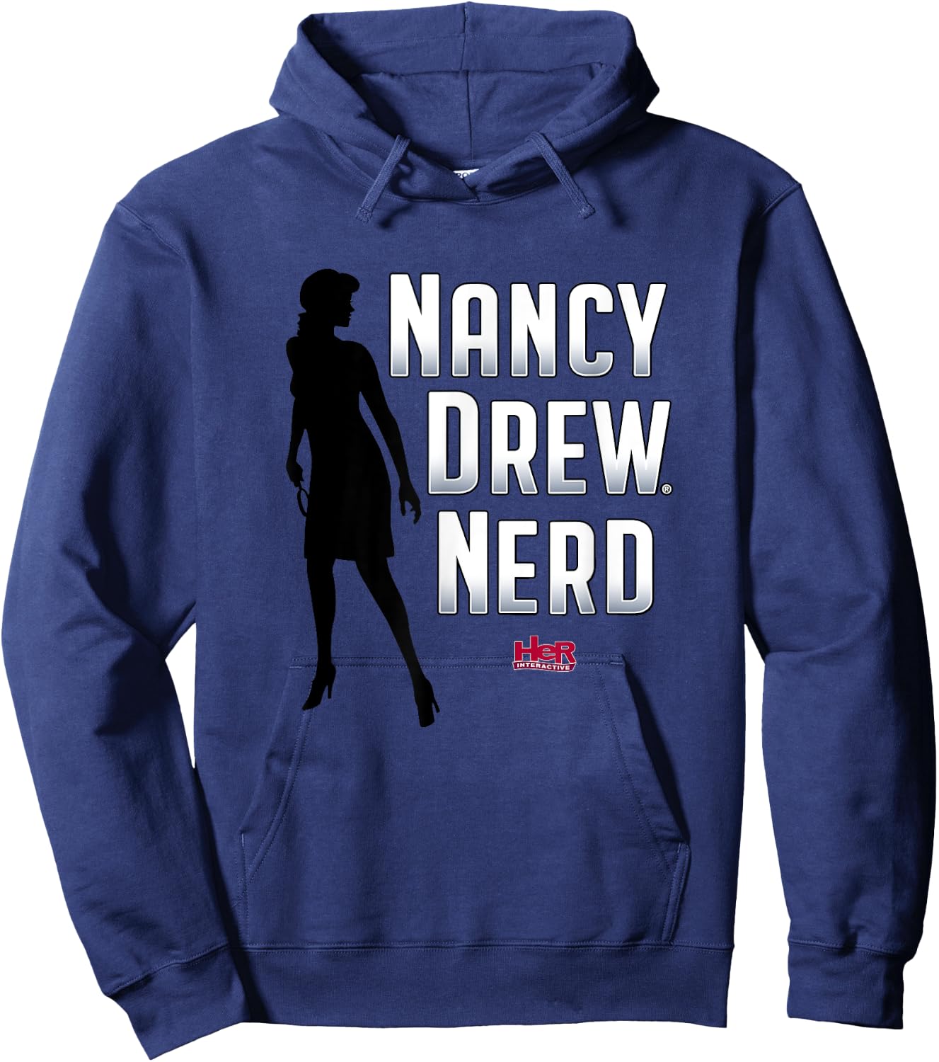 Nancy Drew: Nancy Drew Nerd Hoodie - Hoodie | Navy