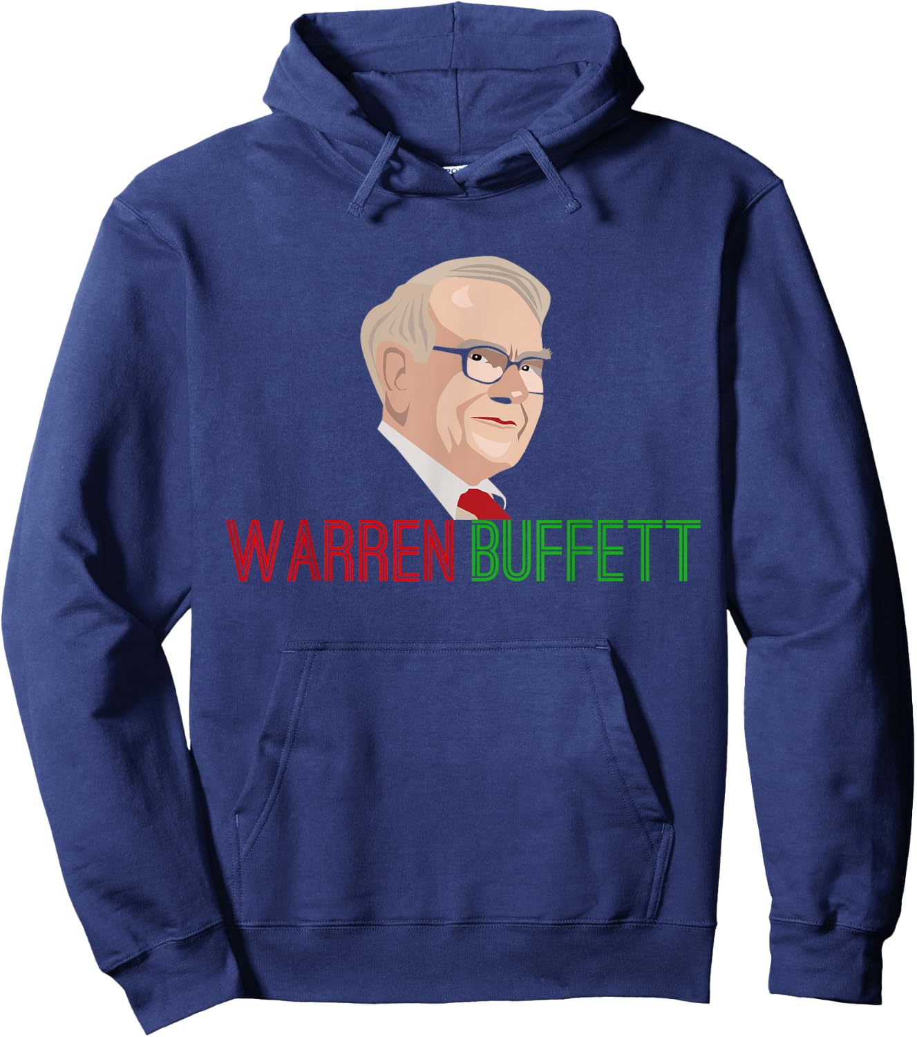 Warren Buffett Stock Market Traders Wall Street Hoodie - Hoodie | Navy