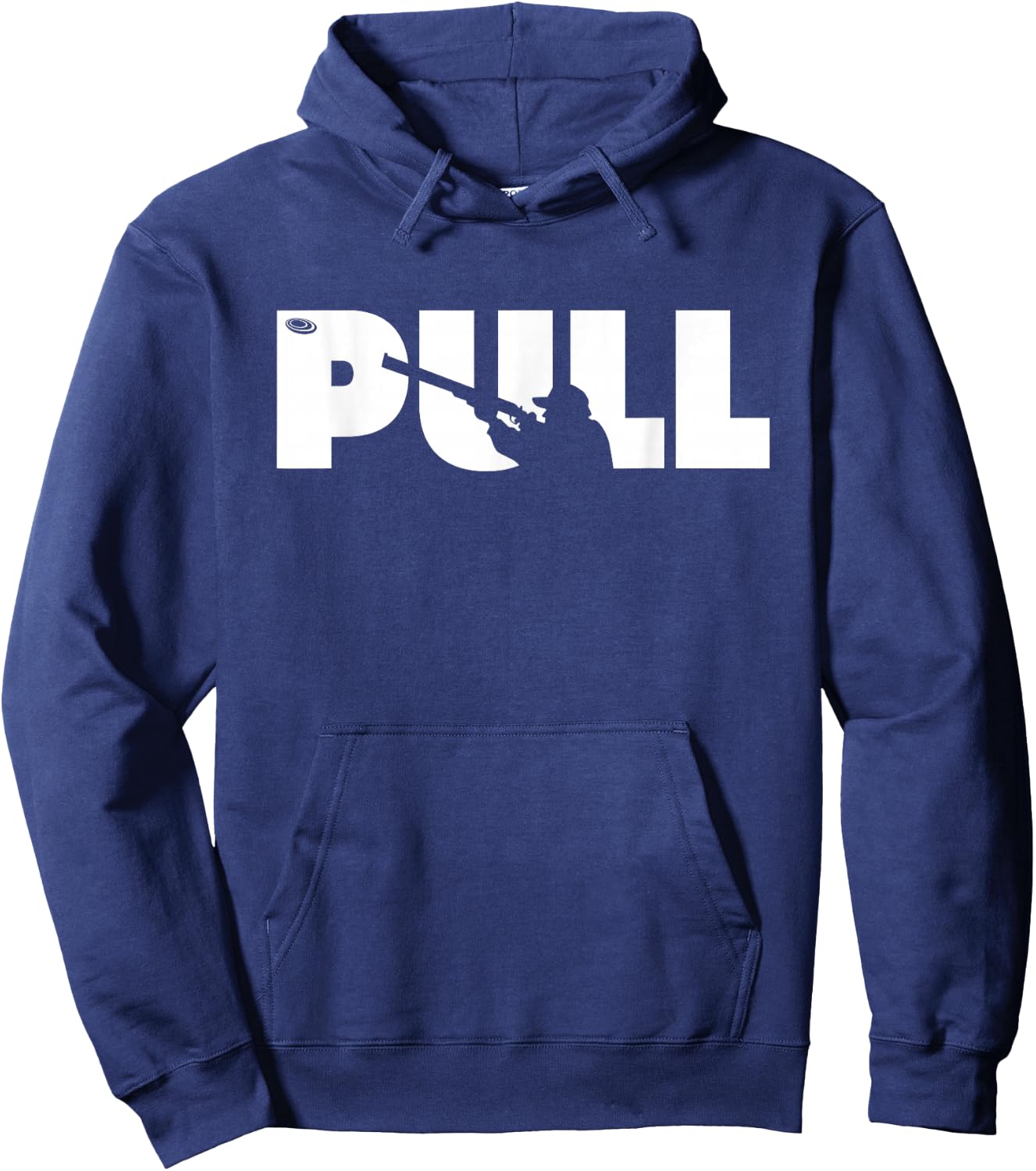Trap Skeet Shooting Clay Pigeon Hunter Shotgun Hoodie - Hoodie | Navy
