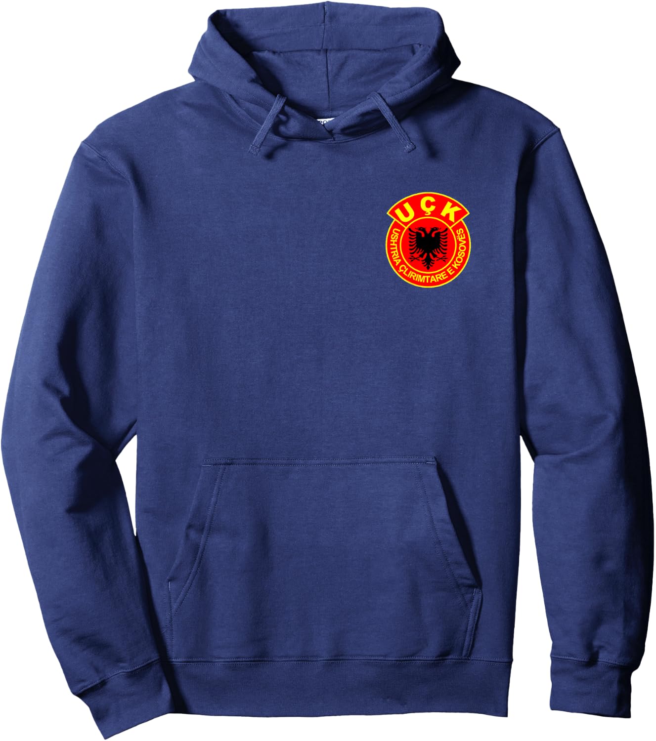 Albanian Kosovo UCK UQK Hoodie - Hoodie | Navy