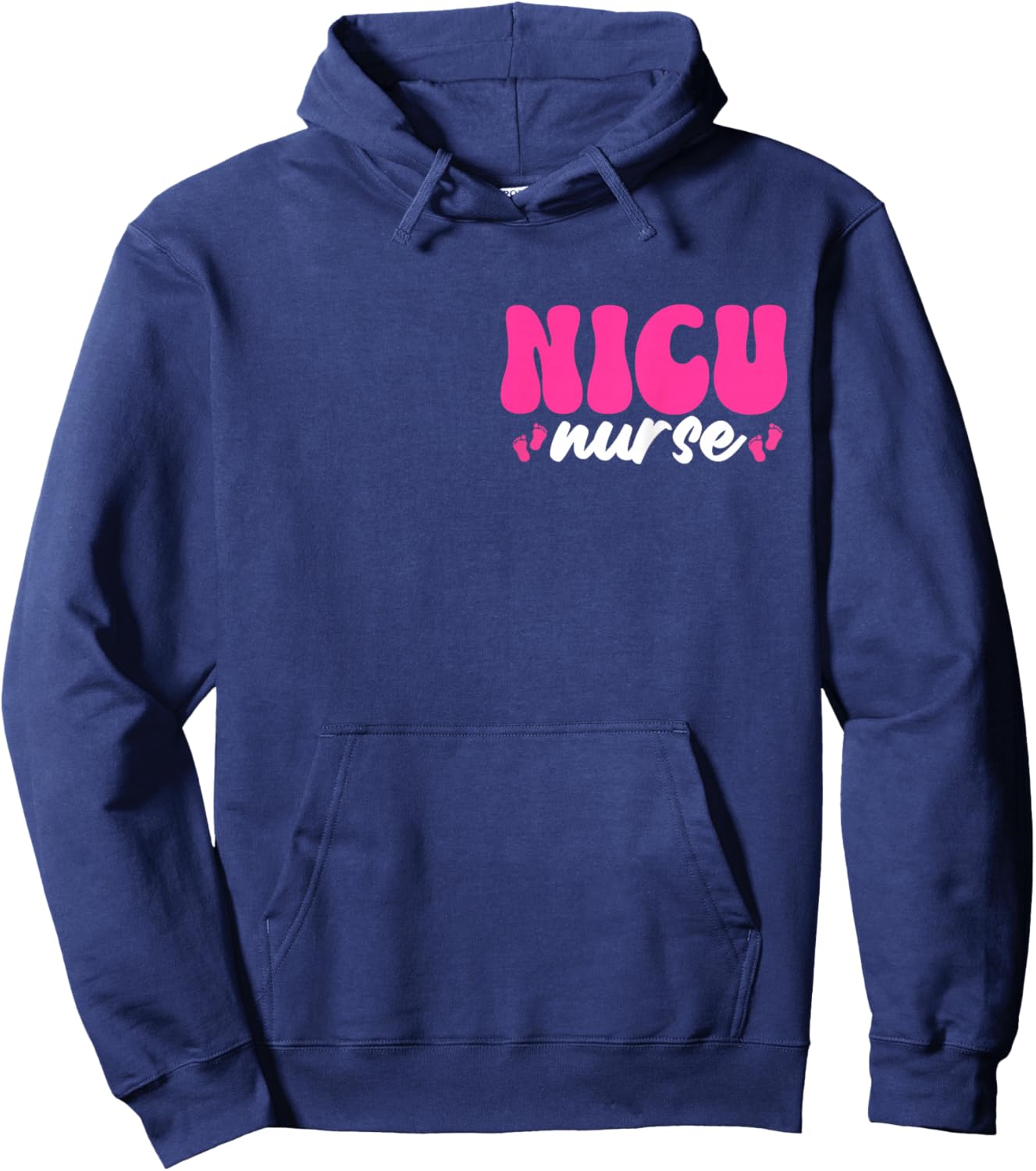 NICU Nurse Neonatal Intensive Care Unit Nursing Hoodie - Hoodie | Navy