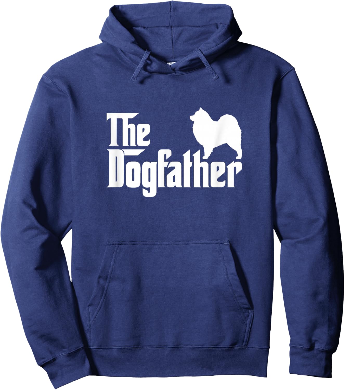 Samoyed - The DogFather Dog Dad Mom Hoodie - Hoodie | Navy