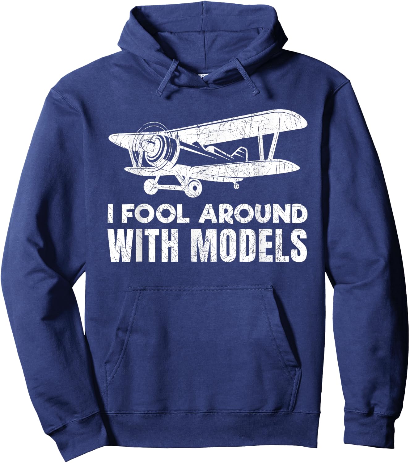 Funny RC Model Airplane Prop Plane Pilot Gift Hoodie - Hoodie | Navy