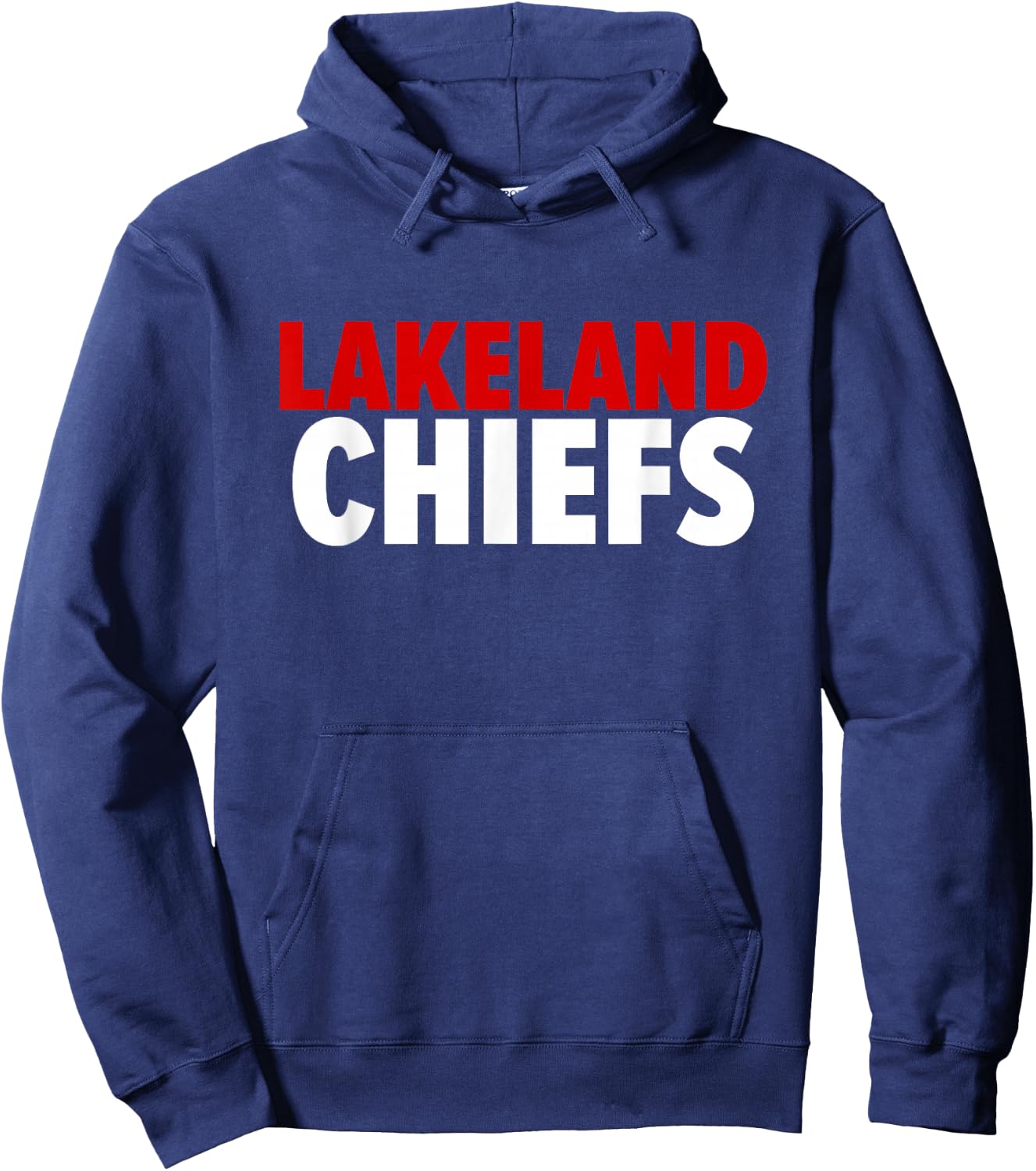 Lakeland Chiefs Bold Hoodie - Hoodie | Navy