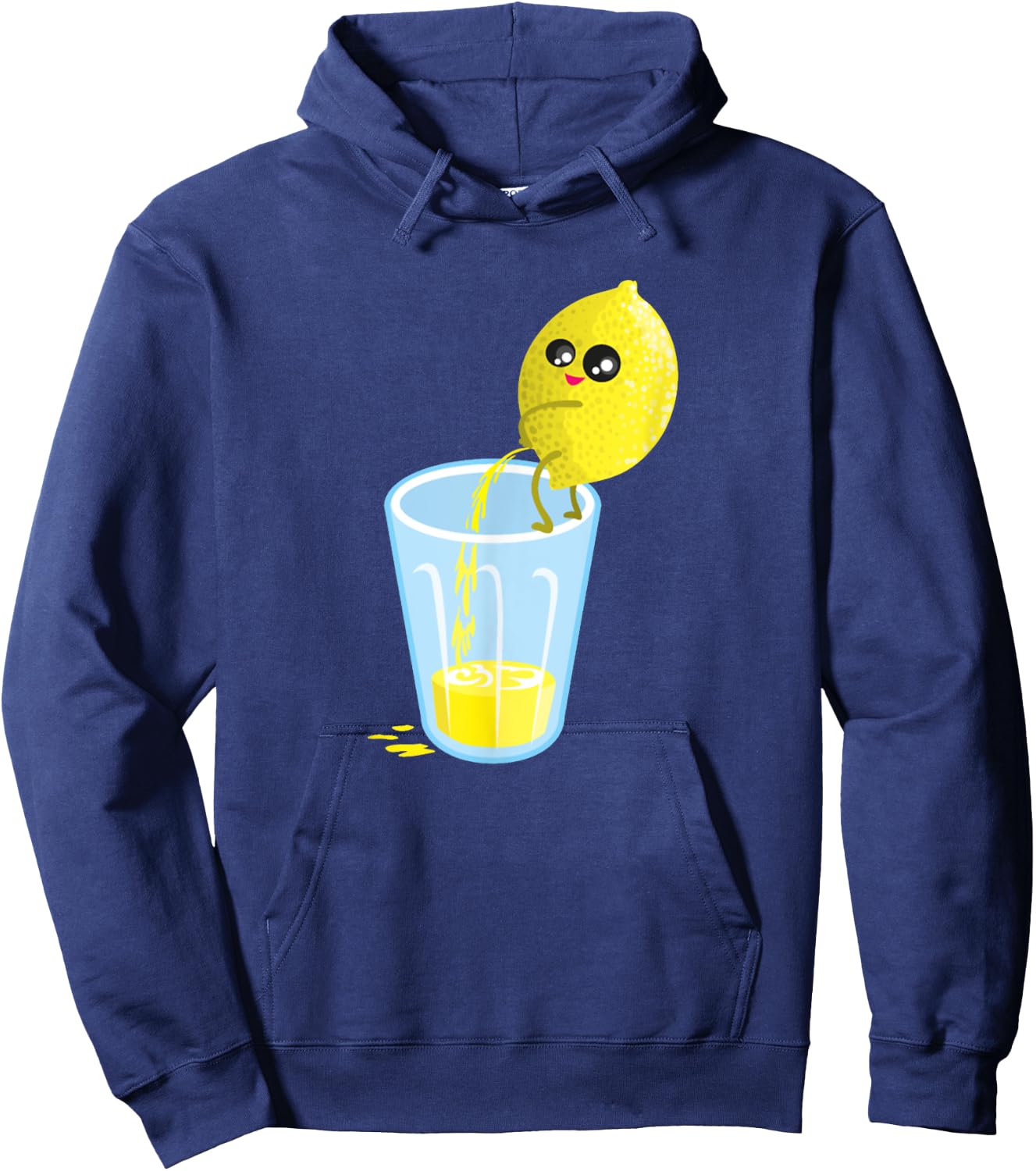 Lemonade Pee Funny Meme Sarcastic Drink Food Hoodie - Hoodie | Navy