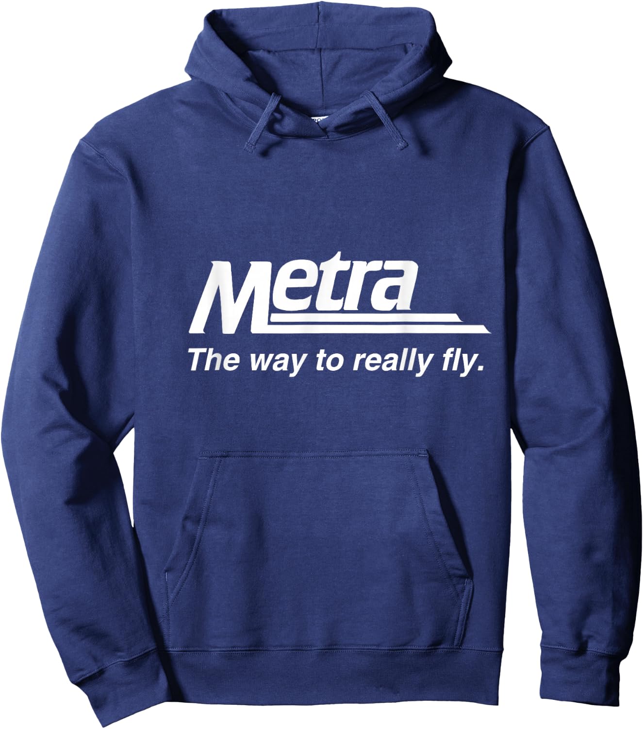 Metra - The way to really fly. Hoodie - Hoodie | Navy