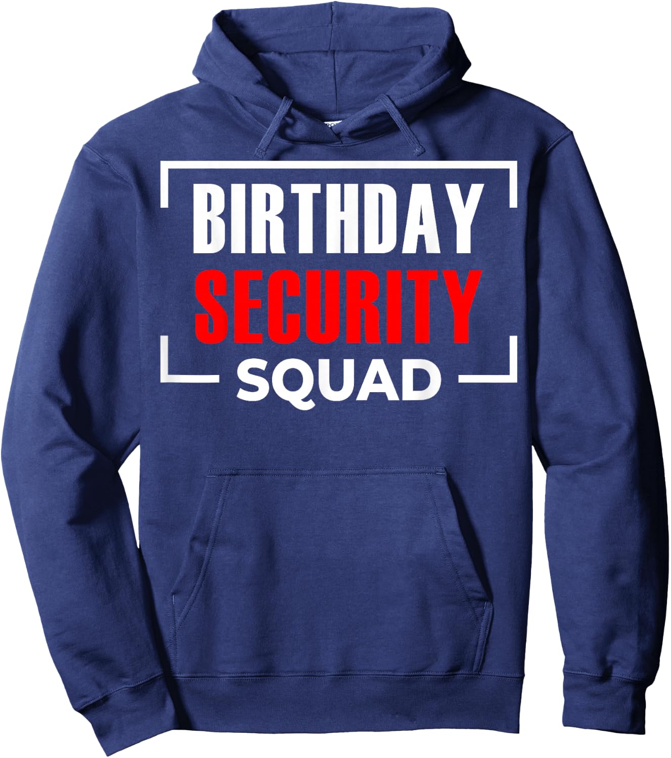 Birthday Security Squad Hoodie - Hoodie | Navy