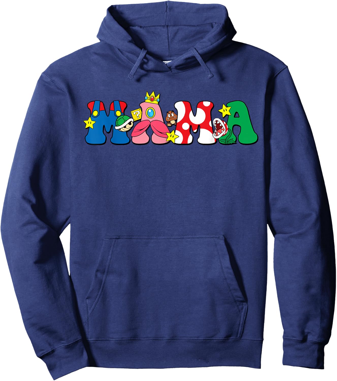 Funny Game Mama Boy Mom Mother'S Day For Hoodie - Hoodie | Navy