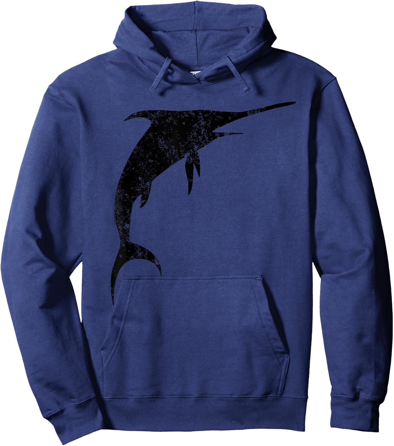 Swordfish Shirt - Vintage Swordfish Hoodie - Hoodie | Navy