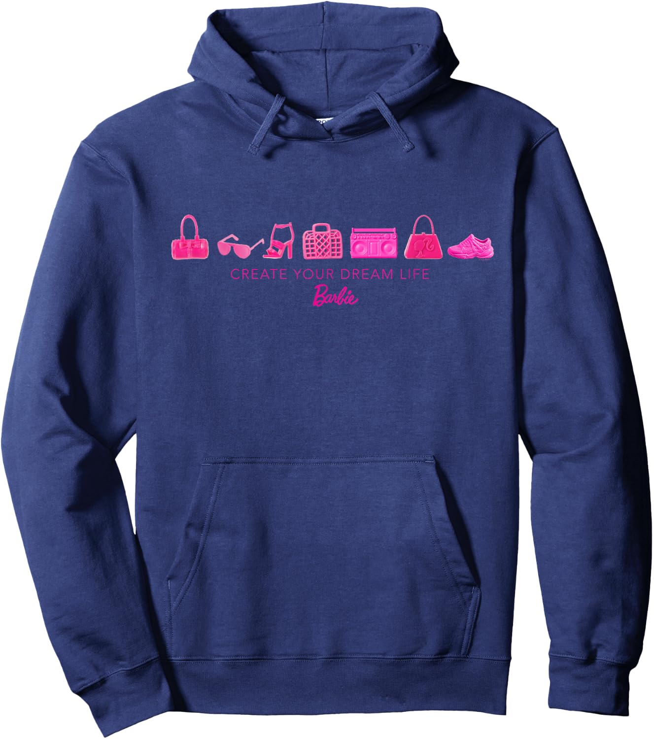 Barbie - Create Your Dream Life Hoodie - Hoodie | Navy