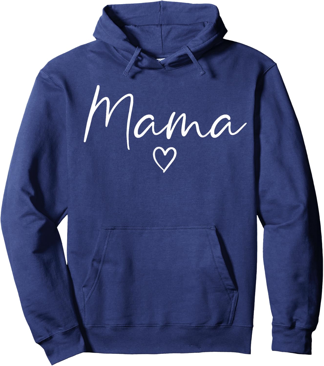 Mama Gifts Heart Mother's Day Mama Hoodie - Hoodie | Navy
