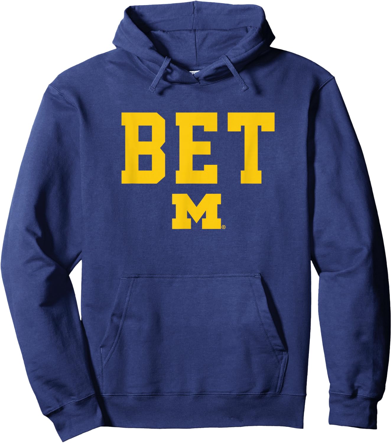 University of Michigan Wolverines U of M BET Hoodie - Hoodie | Navy