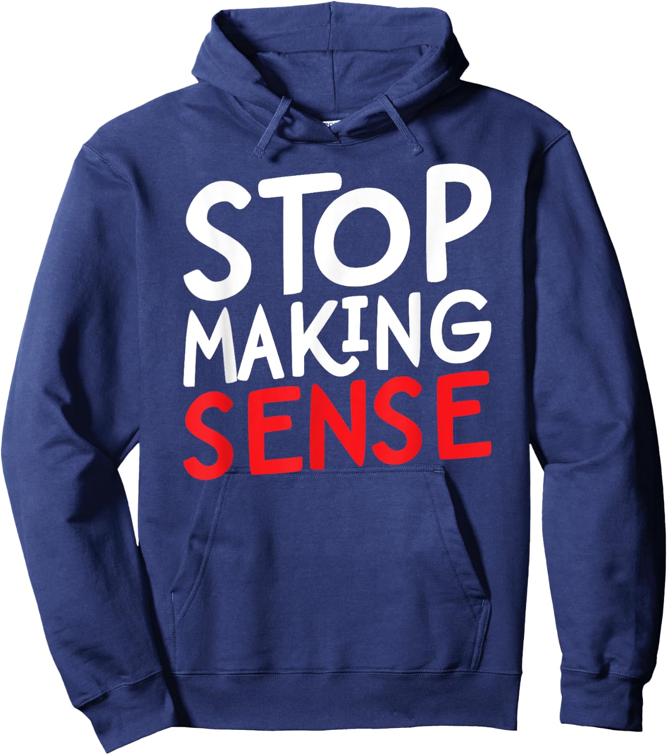 Talking Heads Stopping Make Sense Hoodie - Hoodie | Navy