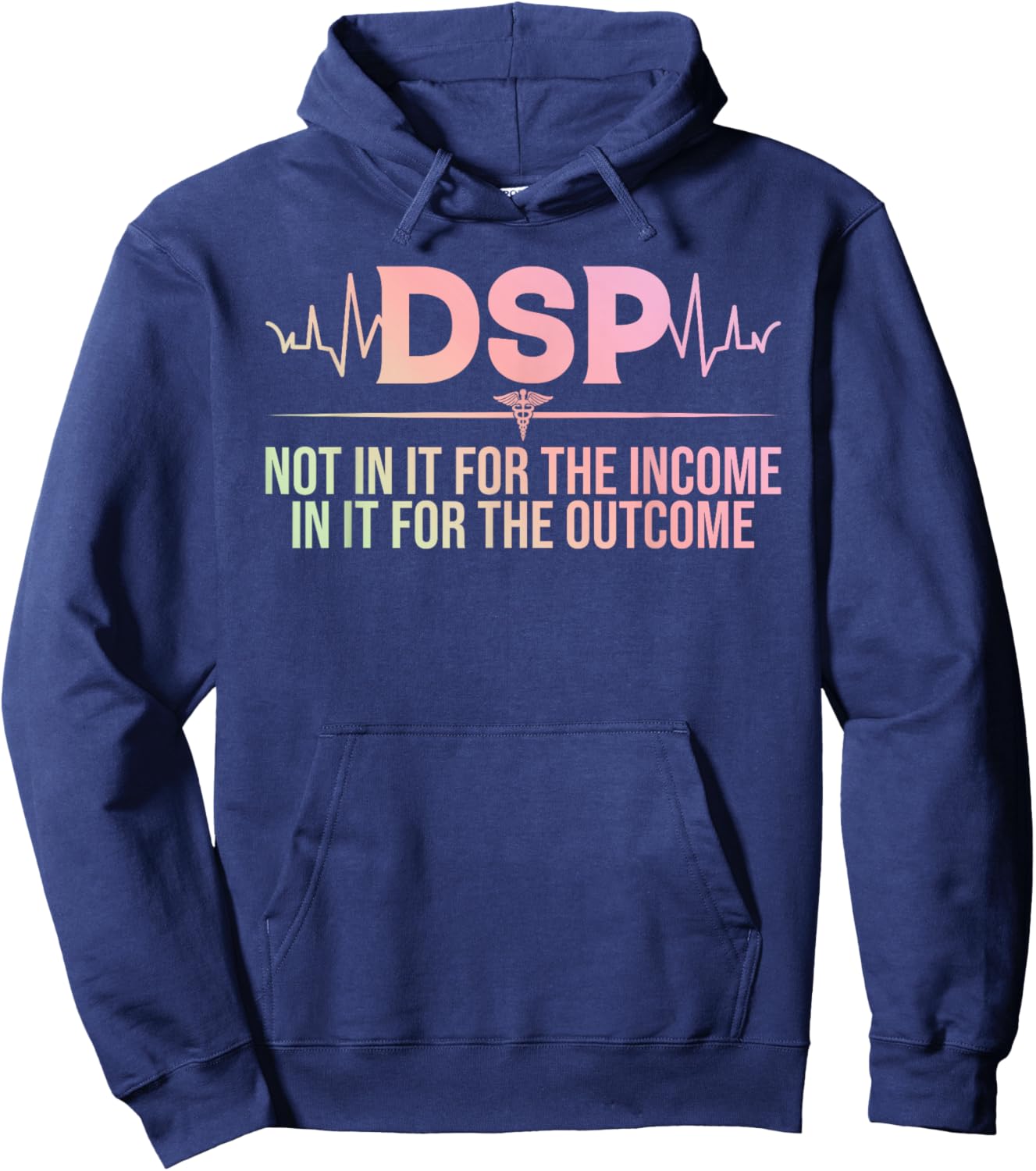 Direct support professional DSP Caregiver Hoodie - Hoodie | Navy