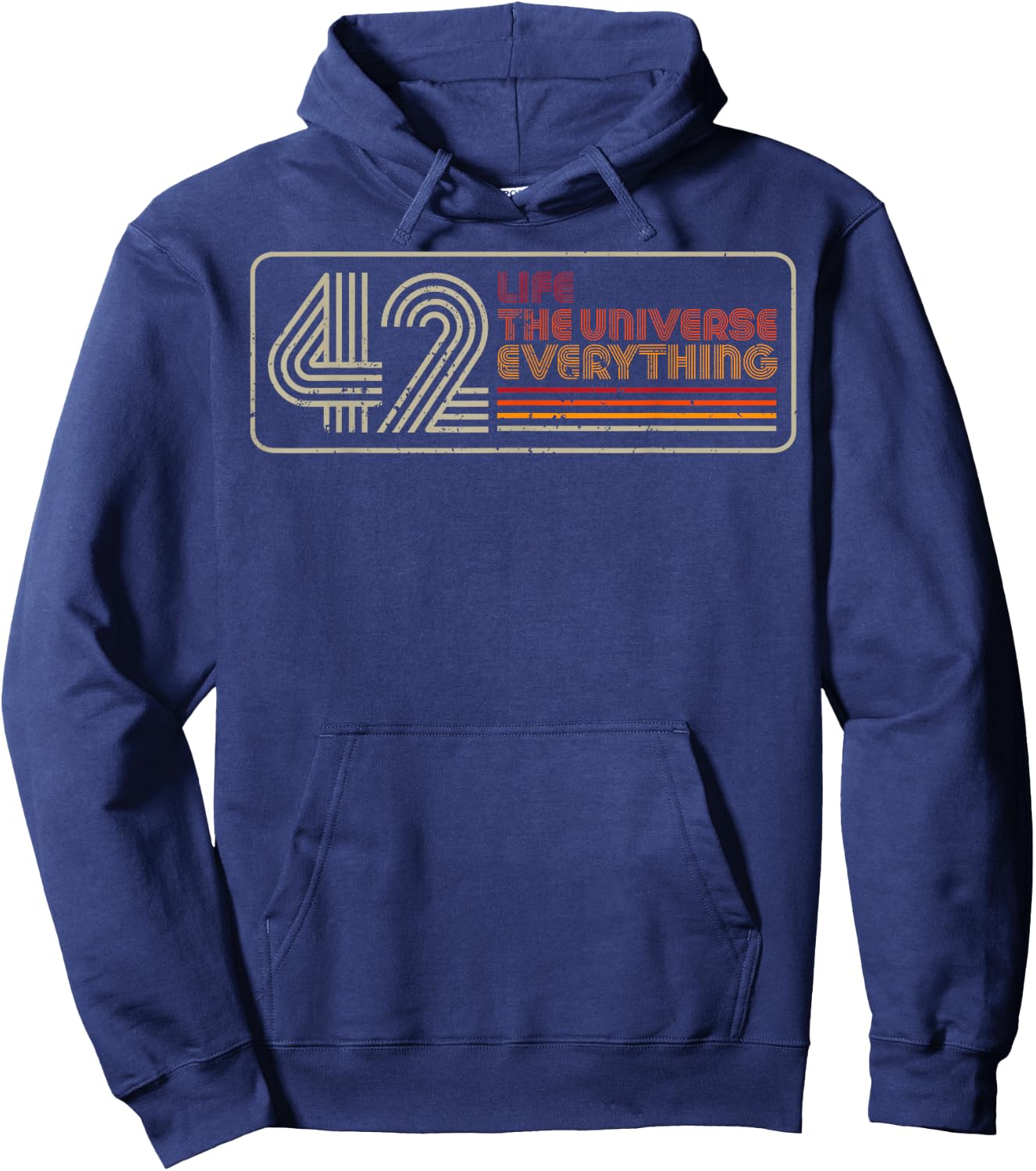 42 Life The Universe Everything Hoodie - Hoodie | Navy