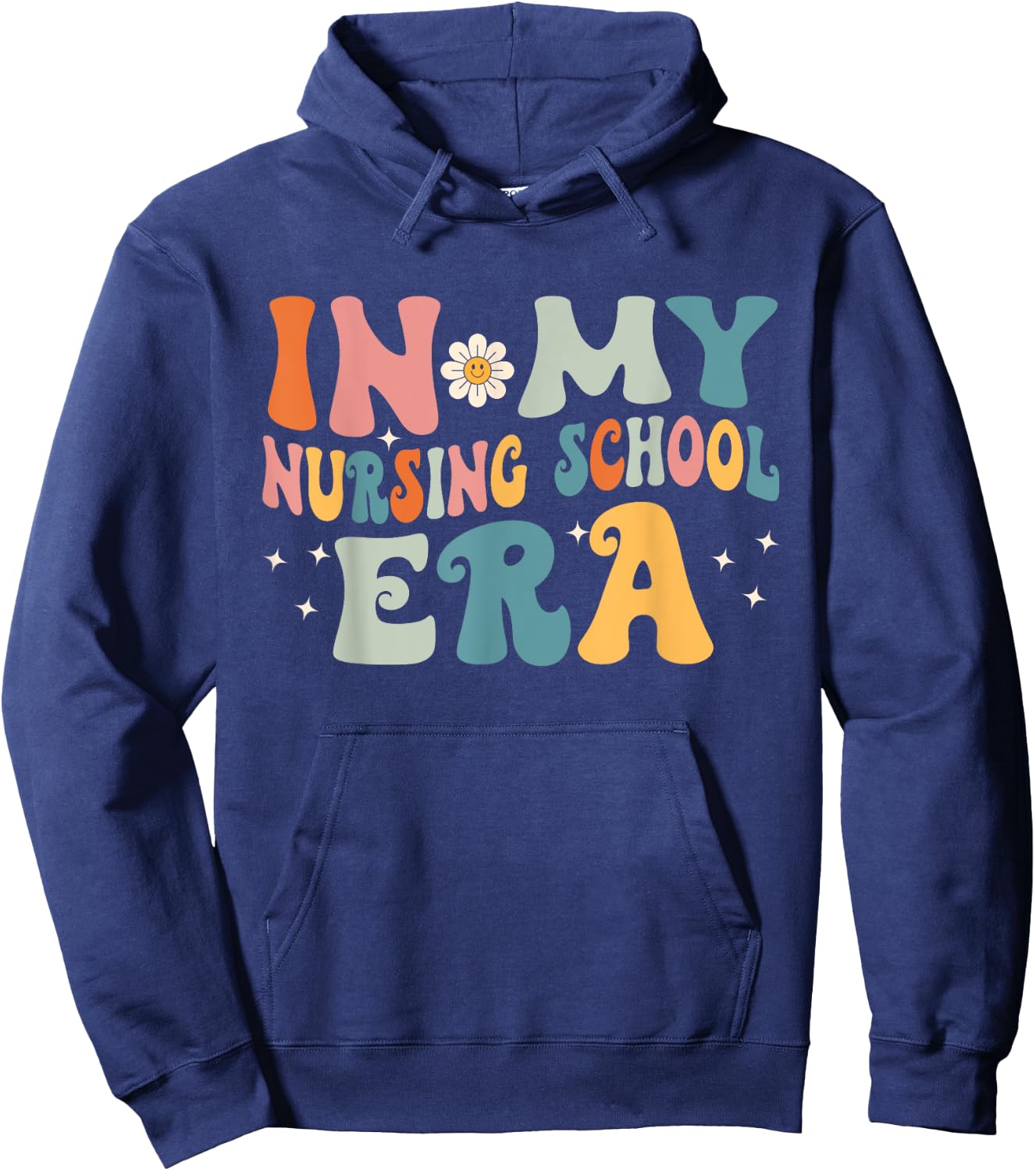 In My Nursing School Era Hoodie - Hoodie | Navy