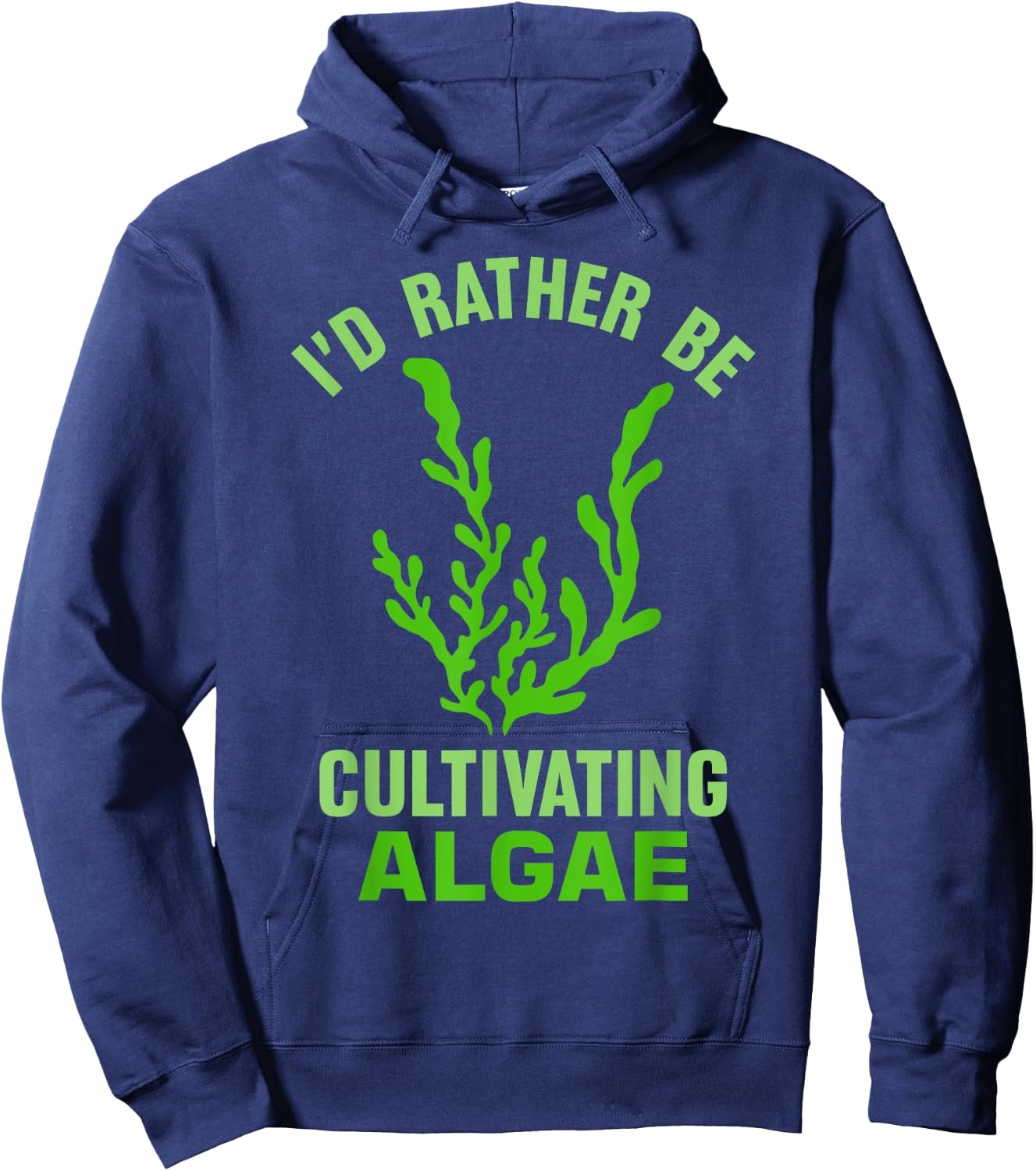 Seaweed Design for Algae Lovers Hoodie - Hoodie | Navy