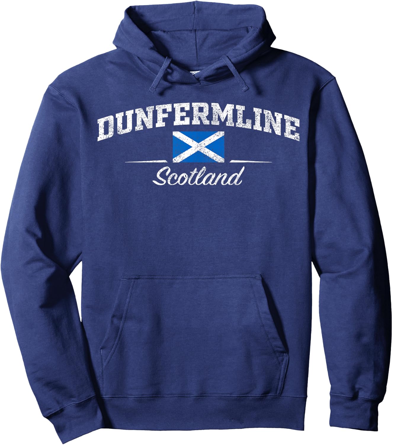 Dunfermline Scotland Hoodie - Hoodie | Navy