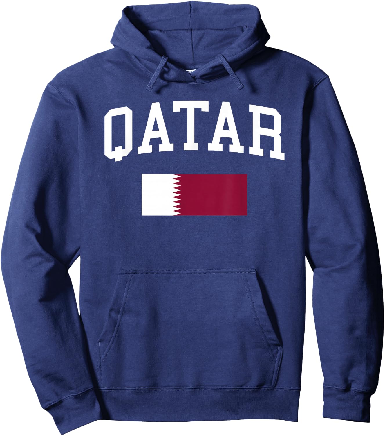 Qatari Flag Men Women Kids Qatar Hoodie - Hoodie | Navy