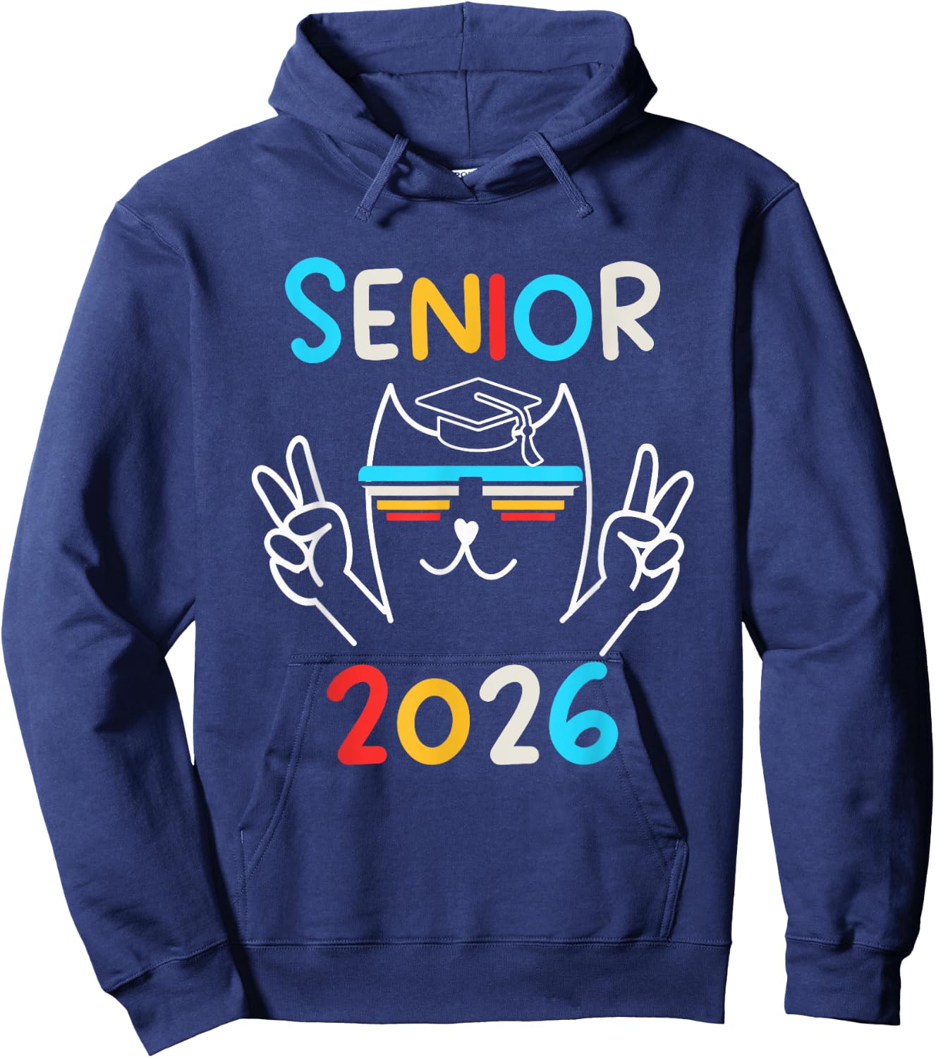 Class Of 2026 Hoodie - Hoodie | Navy