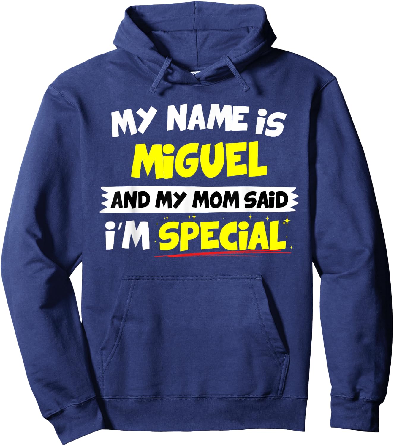 Miguel My Mom Said I'm Special Hoodie - Hoodie | Navy