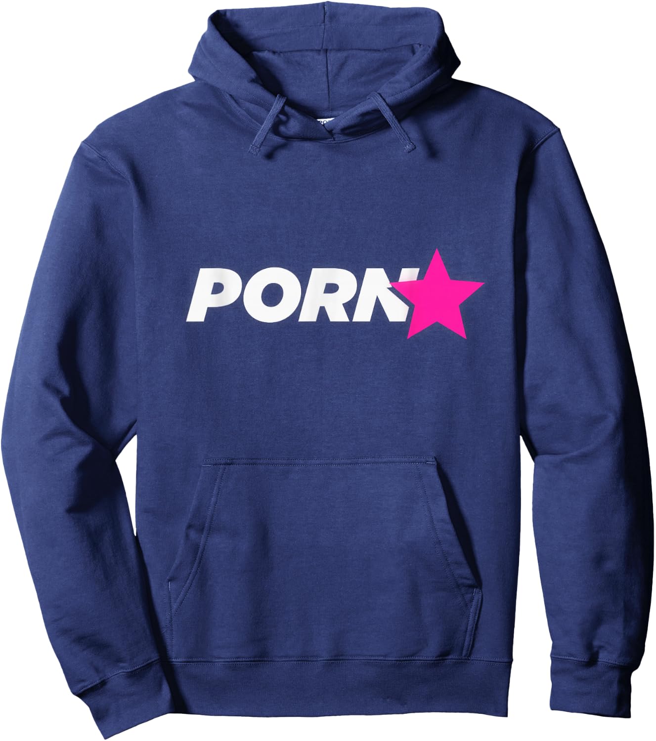 Porn Star - Funny Adult Humor Hoodie - Hoodie | Navy