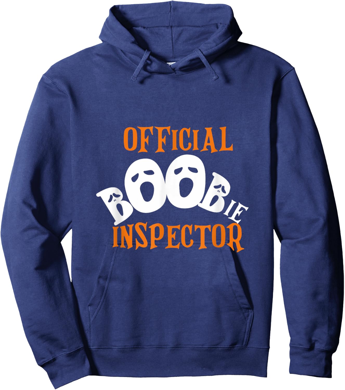 Official Boobie Inspector Halloween Hoodie - Hoodie | Navy