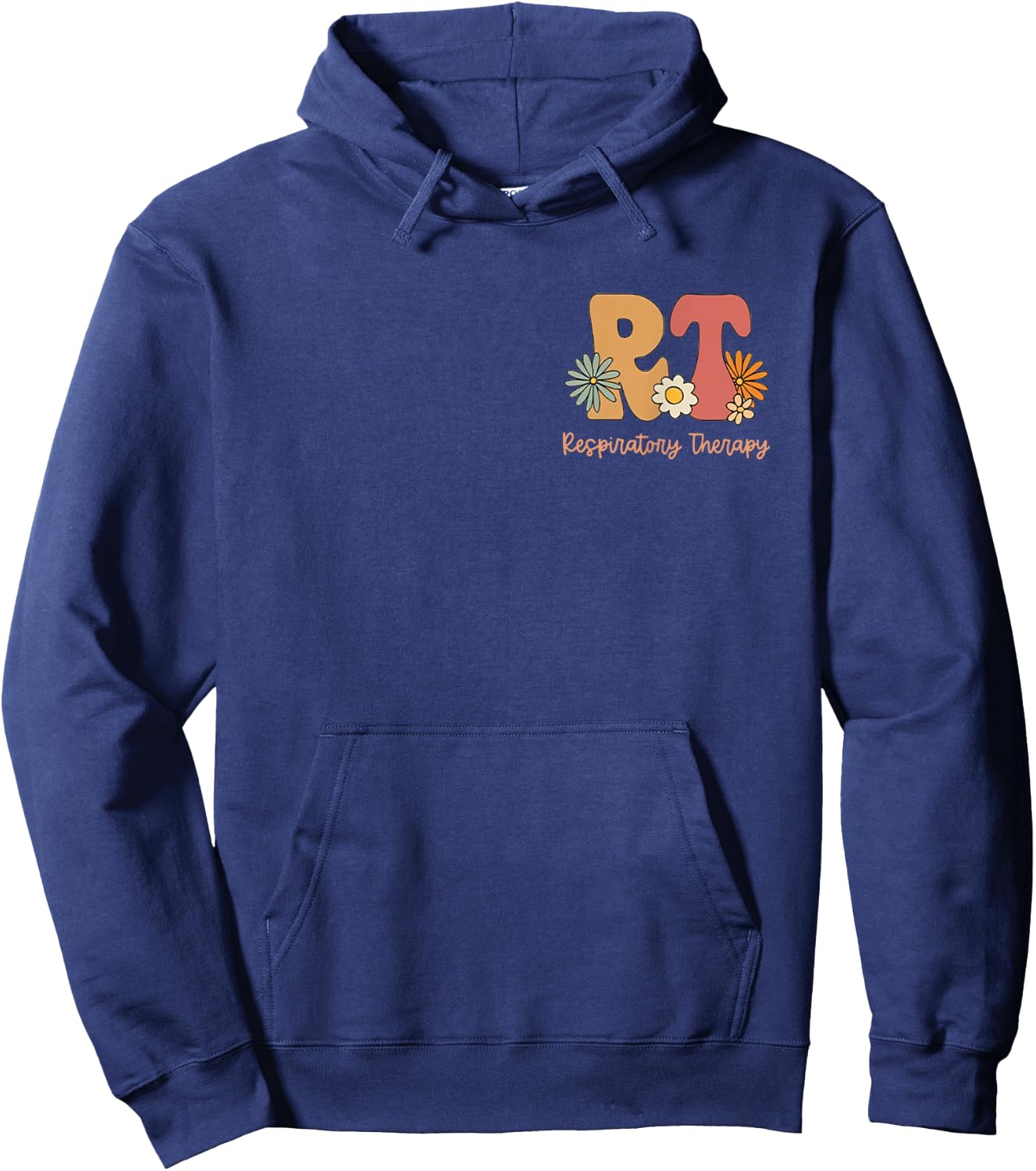 Funny Respiratory Therapist Gift Nurse Hoodie - Hoodie | Navy