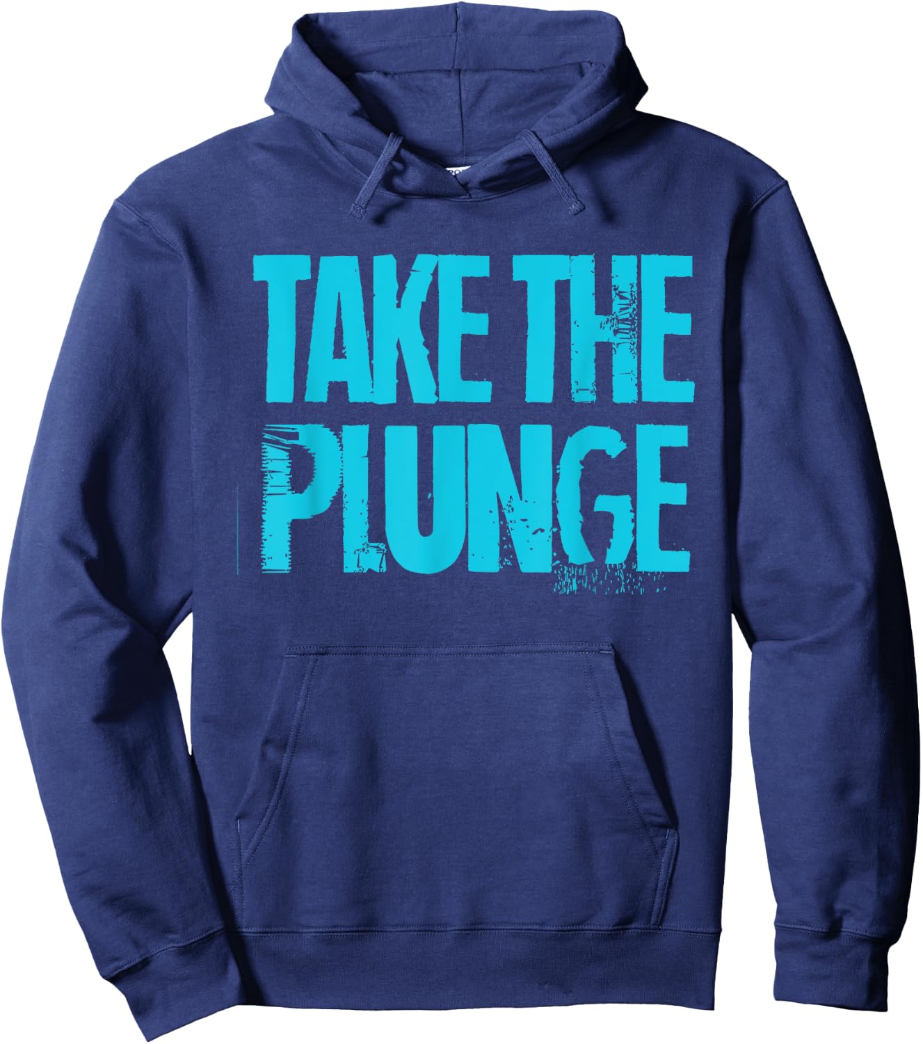 Take The Plunge Cold Plunge Ice Bath Hoodie - Hoodie | Navy