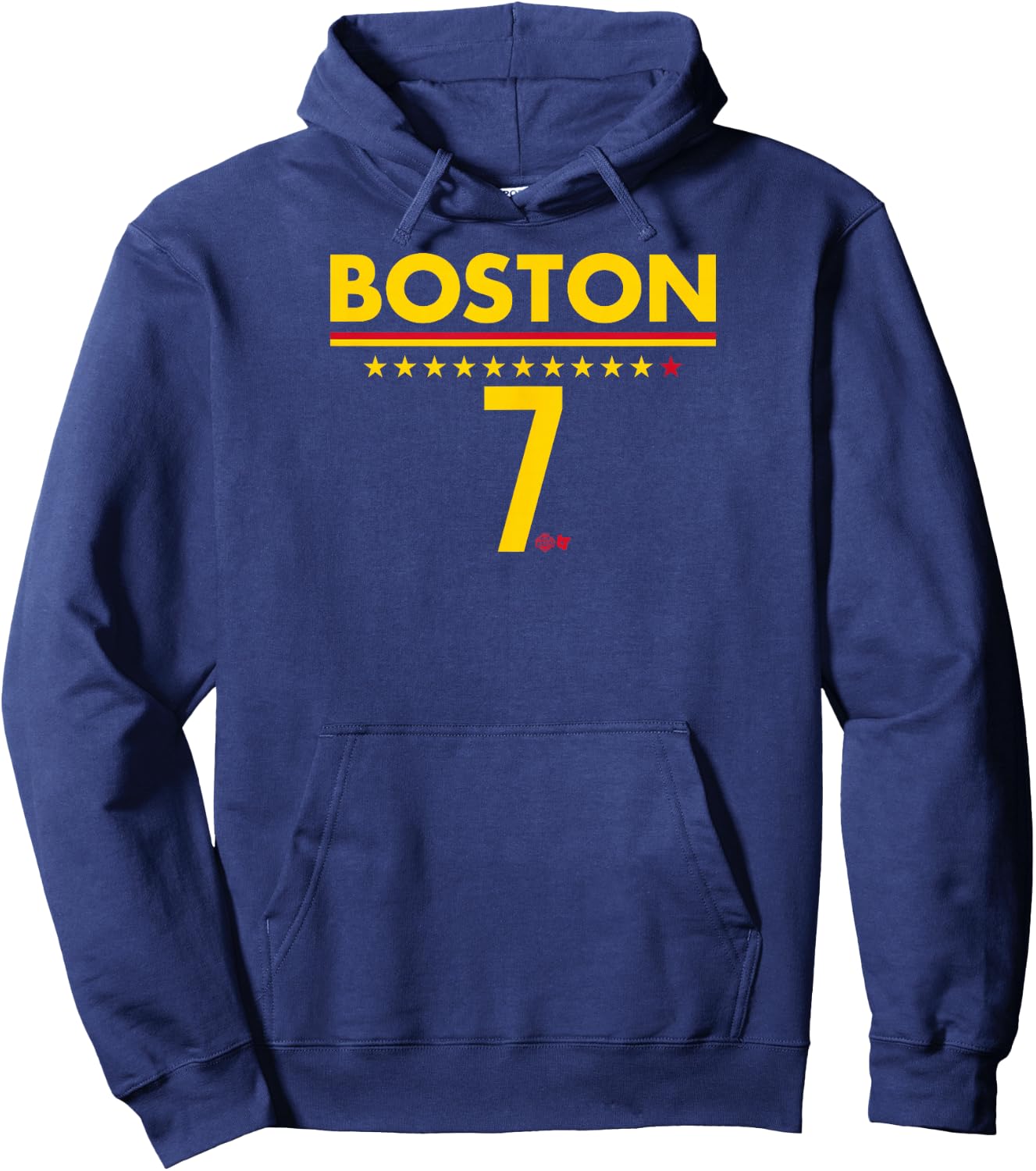 Aliyah Boston: IND 7 - Indiana Basketball Hoodie - Hoodie | Navy