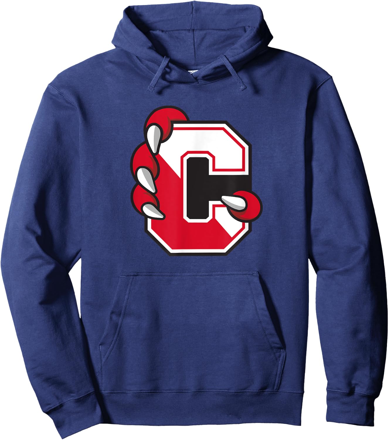 SUNY Cortland Red Dragons C Claw Logo Hoodie - Hoodie | Navy
