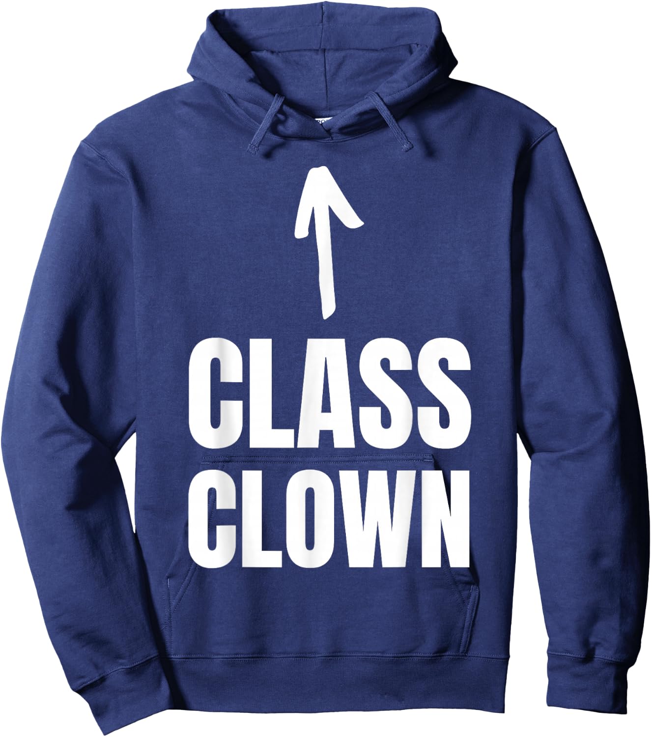 Funny Class Clown and School Joker Hoodie - Hoodie | Navy