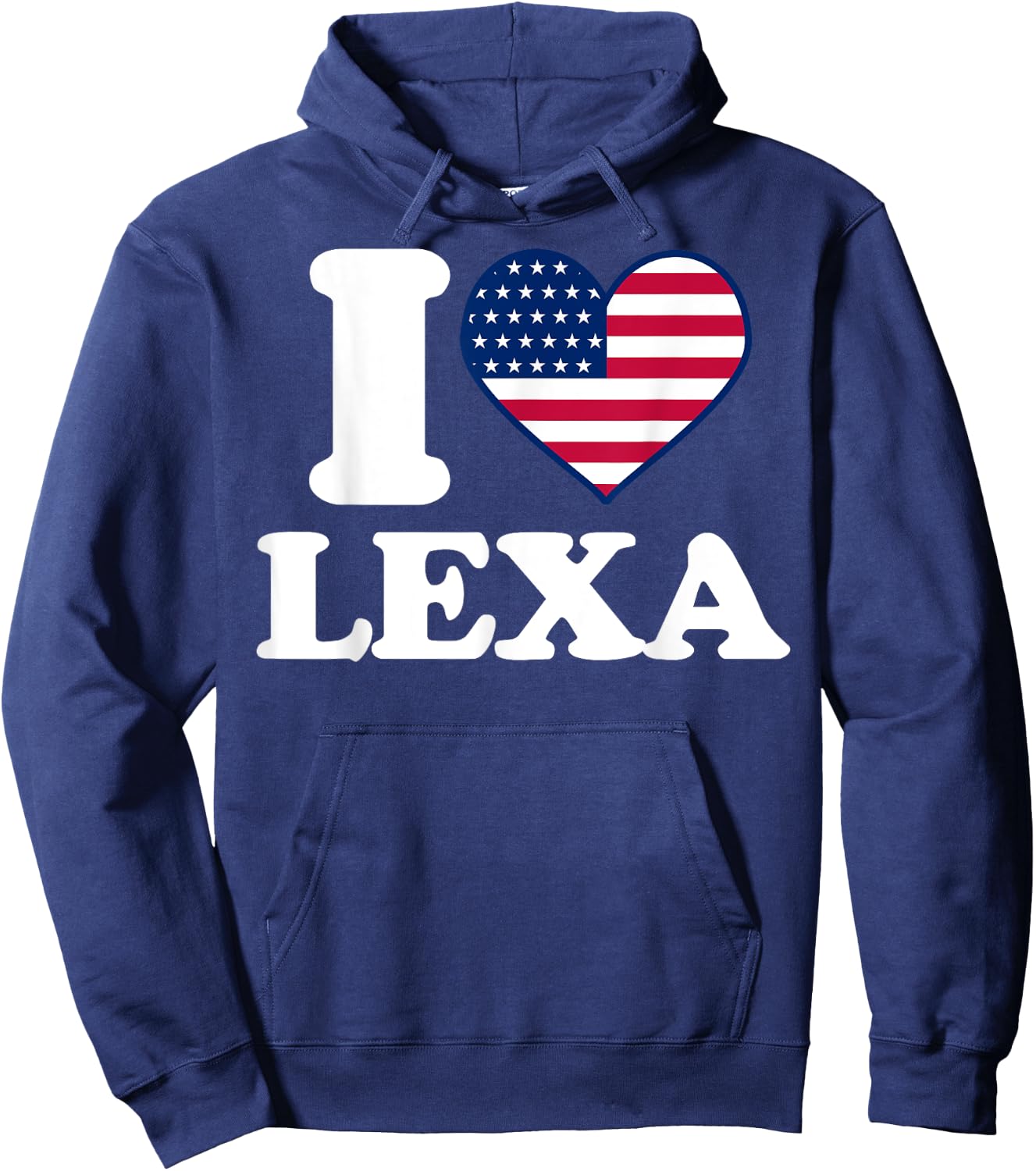 I love Lexa I heart Lexa Hoodie - Hoodie | Navy