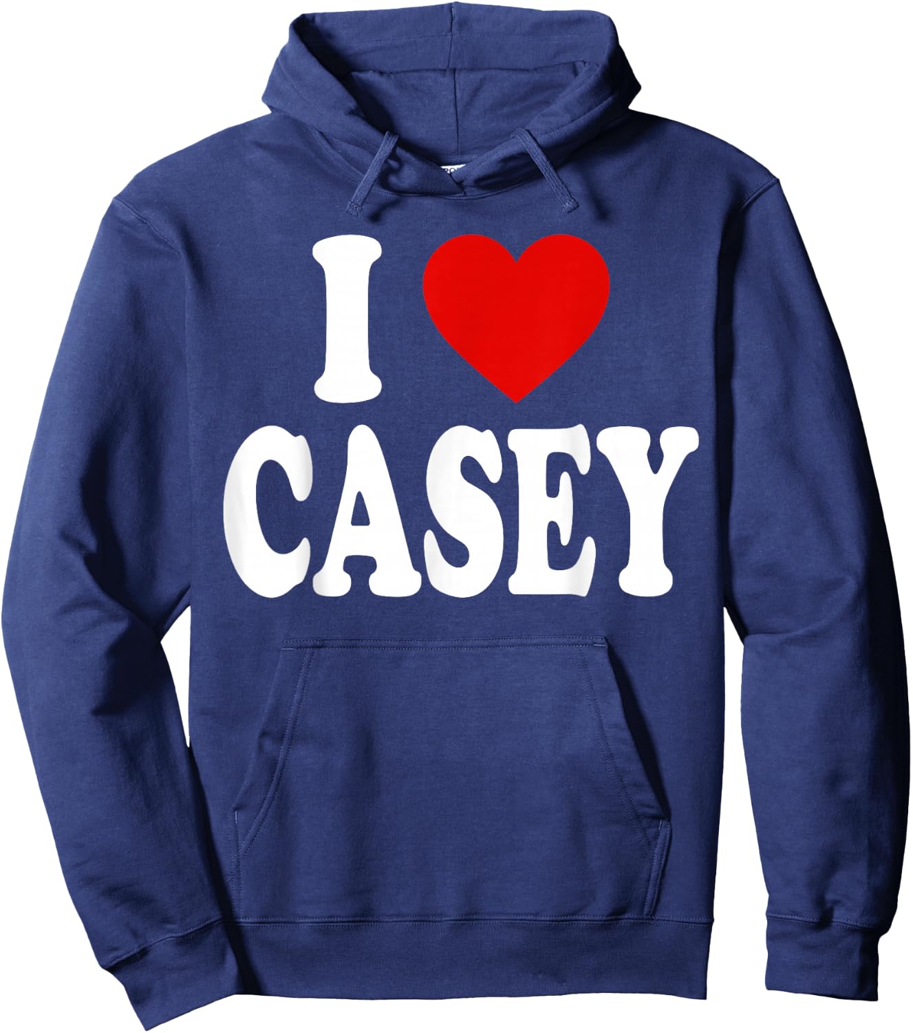 I Heart Love Casey Hoodie - Hoodie | Navy