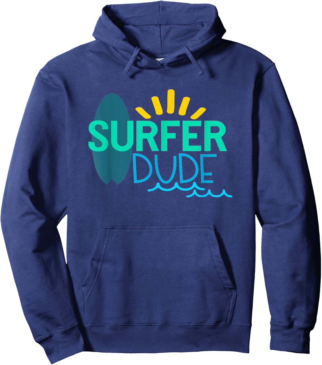 Surfer Dude Hoodie - Hoodie | Navy