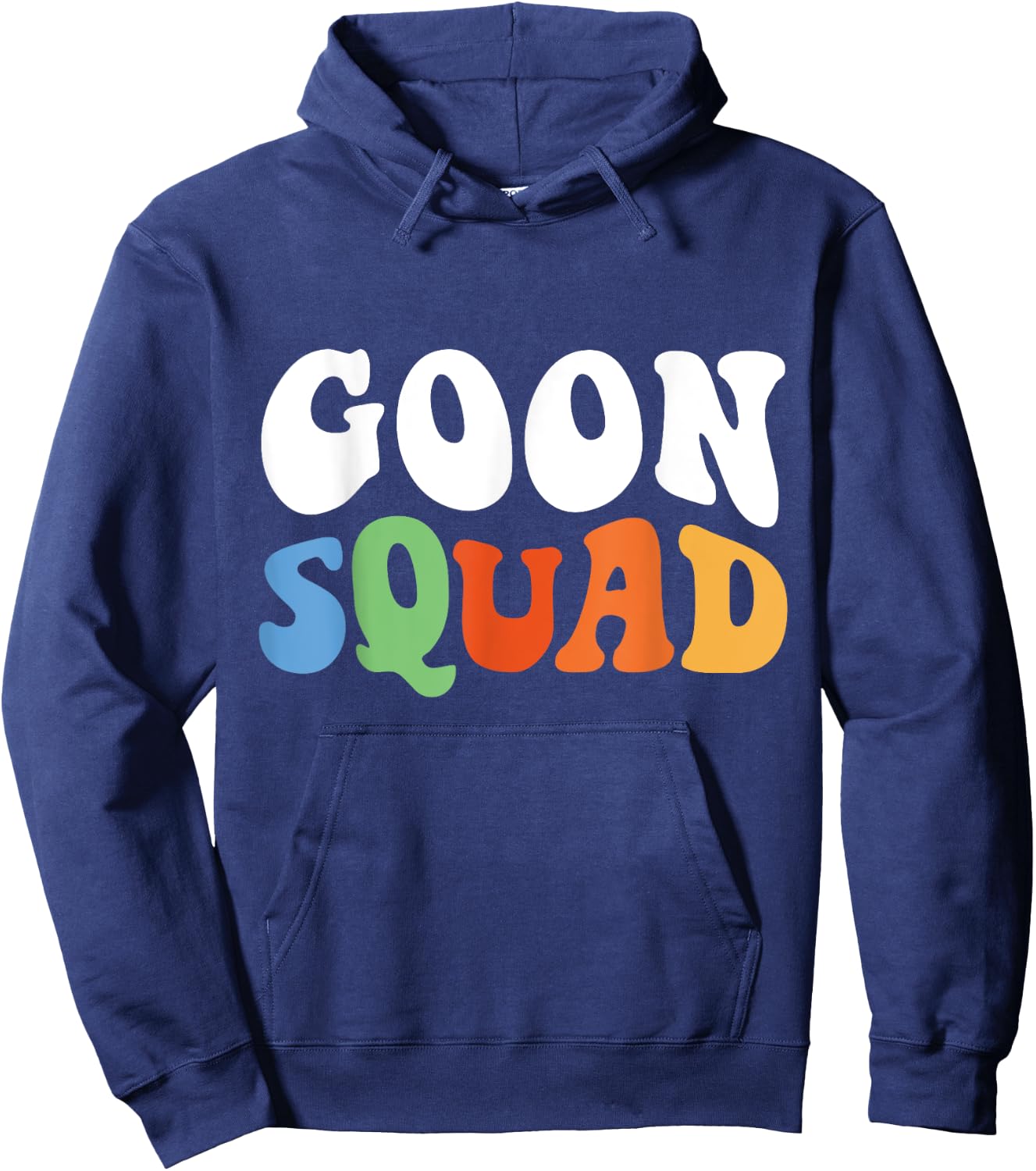 Men Women Boys Girls Funny Retro Goon Squad Hoodie - Hoodie | Navy