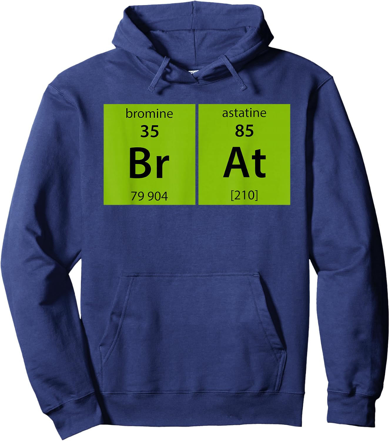 Chemistry Brat Funny Women Hoodie - Hoodie | Navy