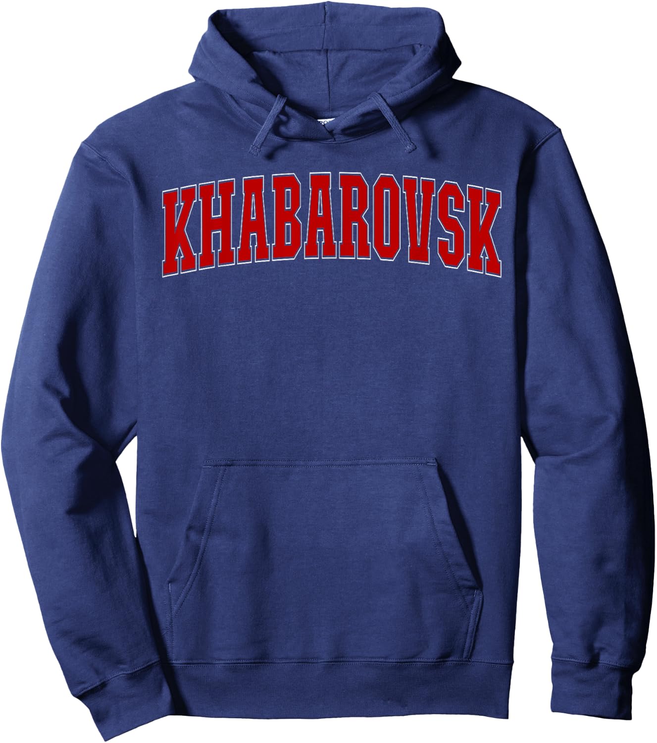 Russia Souvenir Proud Russian Lover Khabarovsk Hoodie - Hoodie | Navy