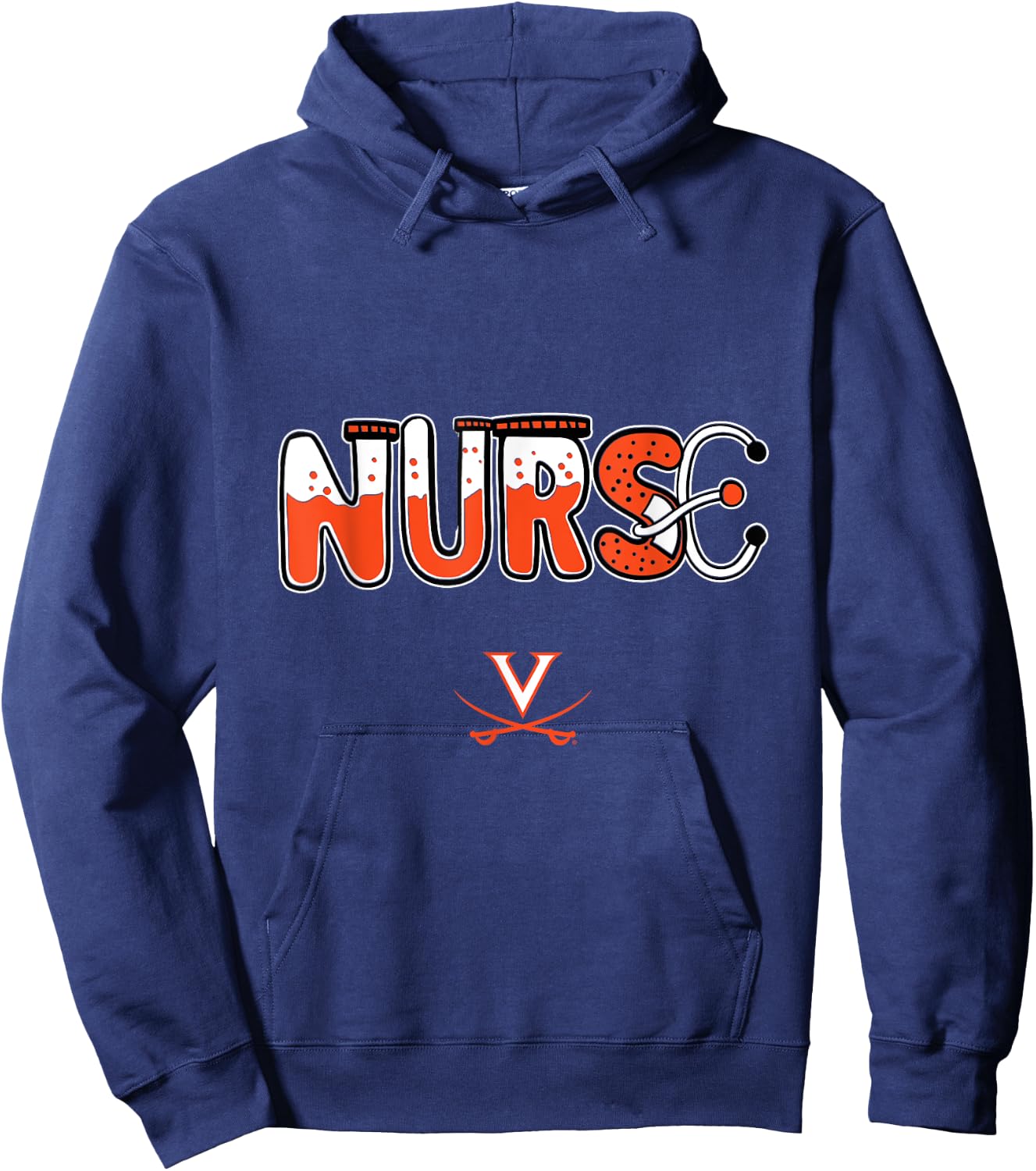 Virginia Cavaliers Nurse Things Team Hoodie - Hoodie | Navy
