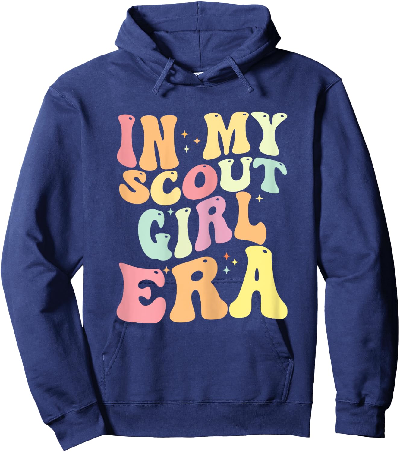 In My Scout Girl Era Hoodie - Hoodie | Navy