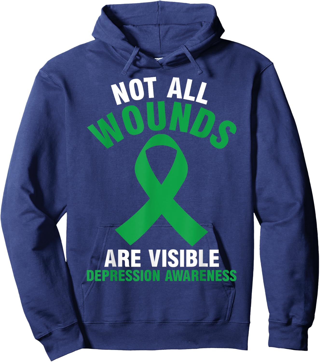 Depression Awareness Hoodie - Hoodie | Navy