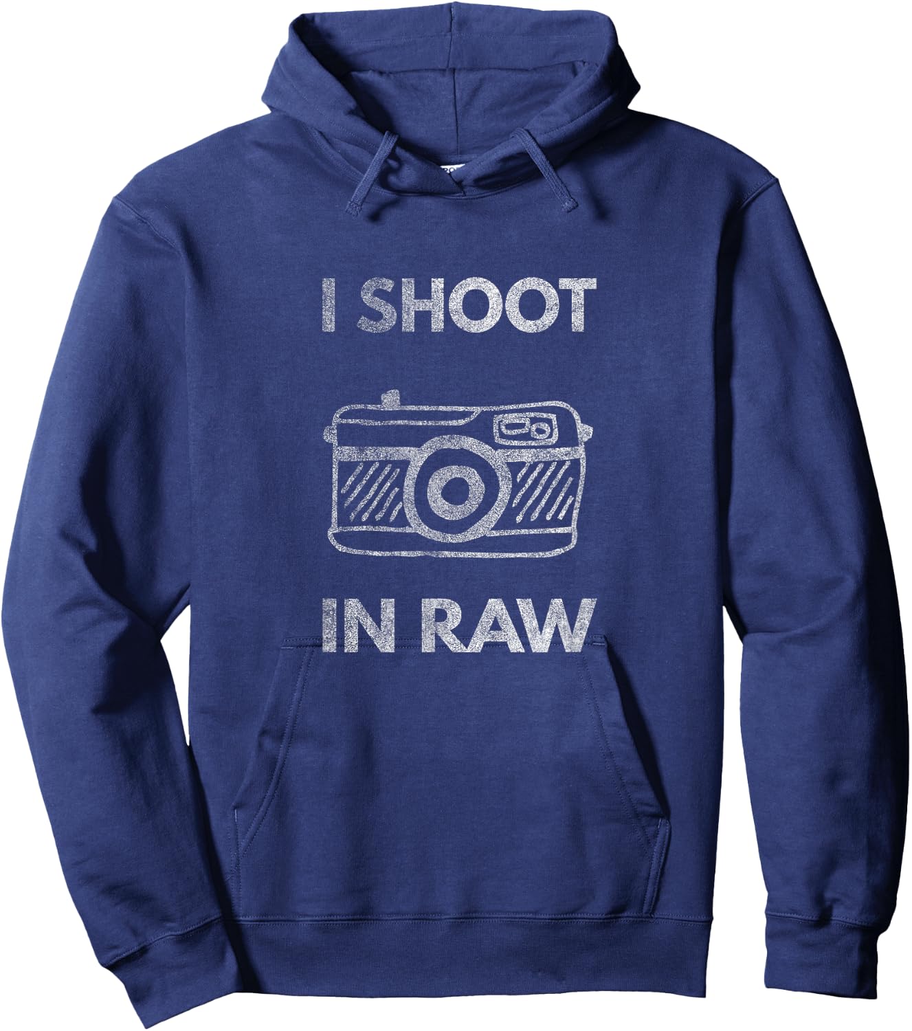 I shoot in RAW photographer Hoodie - Hoodie | Navy