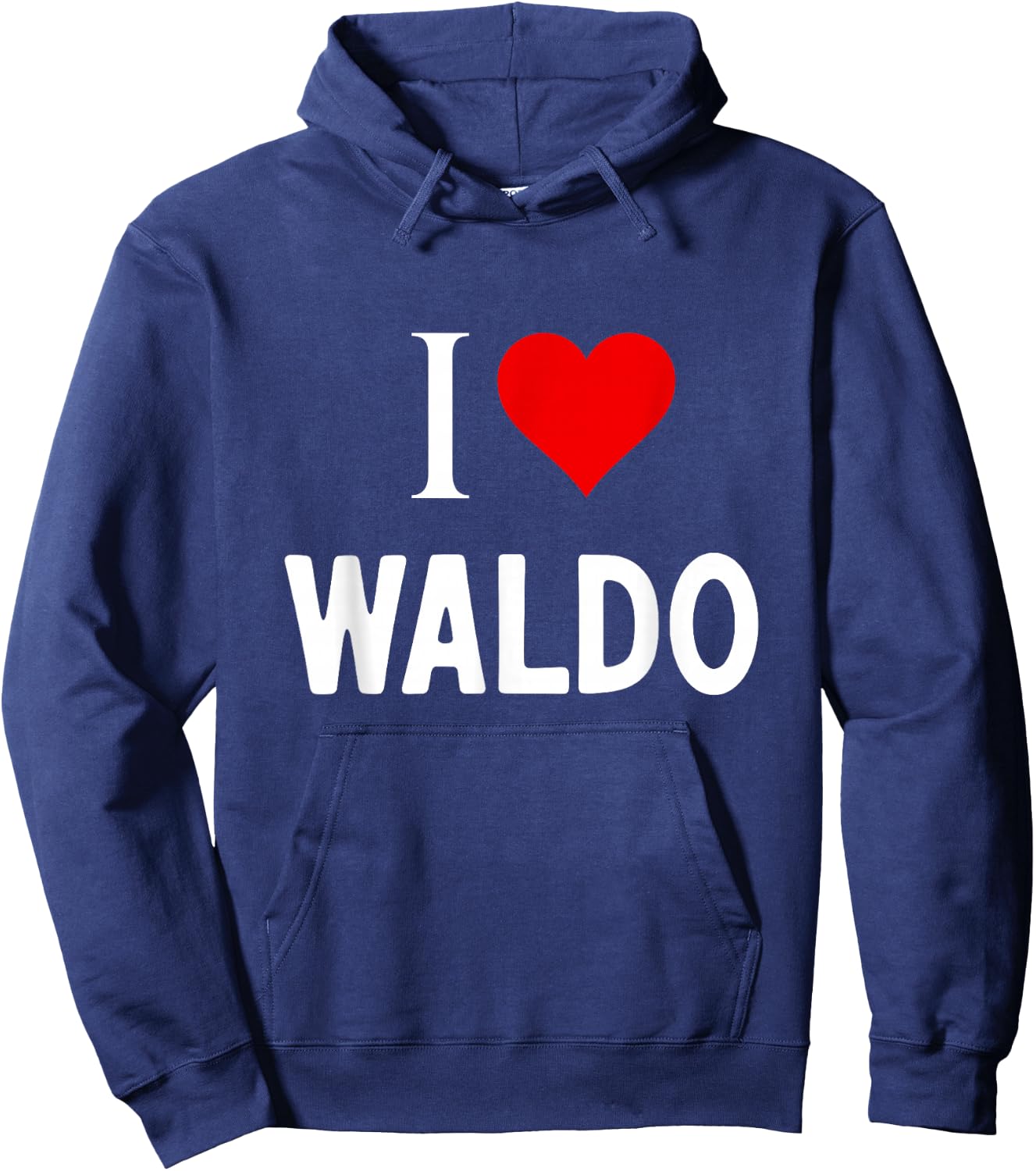 I Love Waldo Hoodie - Hoodie | Navy