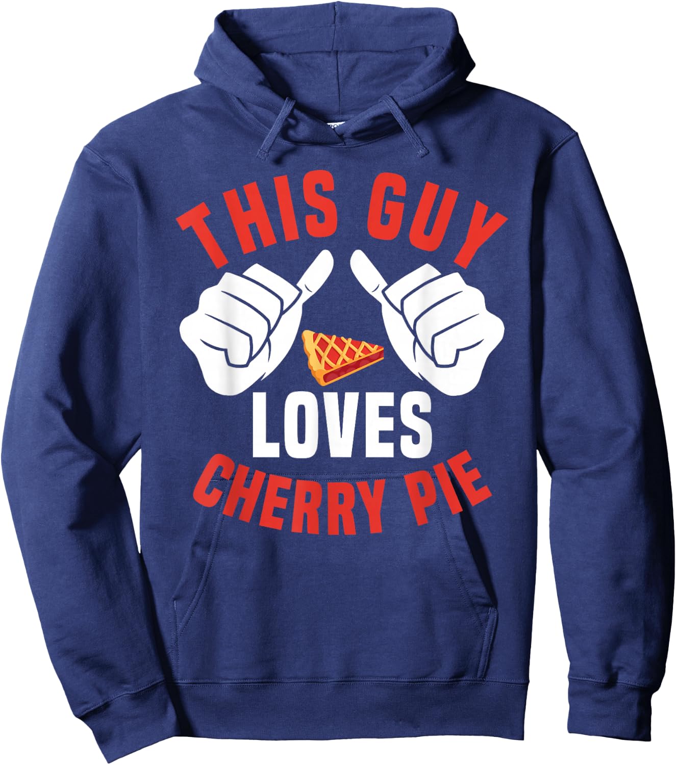 Great Cherry Pie Lover Apparel Bake Cake Men Hoodie - Hoodie | Navy